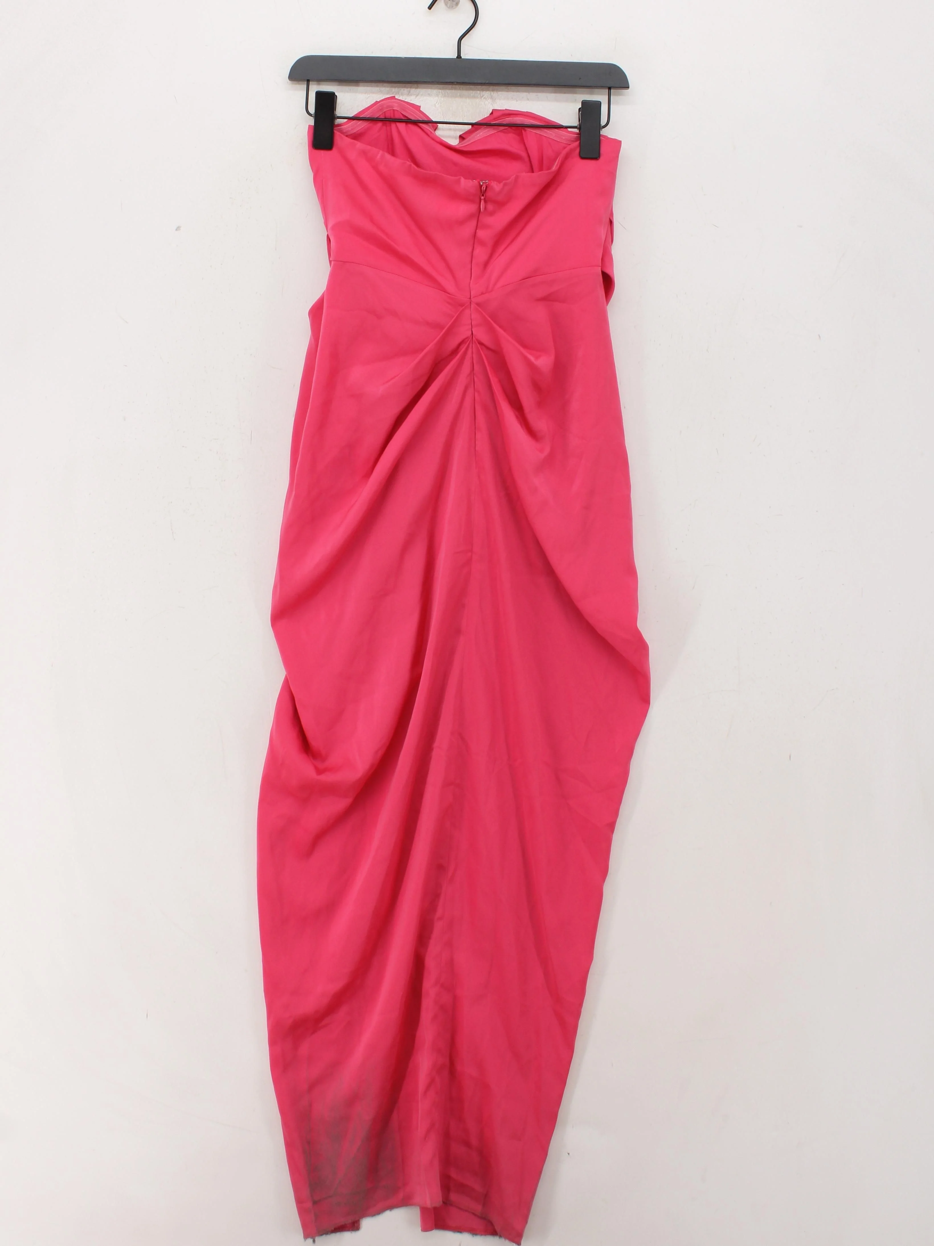 Asos Design Bodycon Midi Dress UK8 in Pink - Image 2