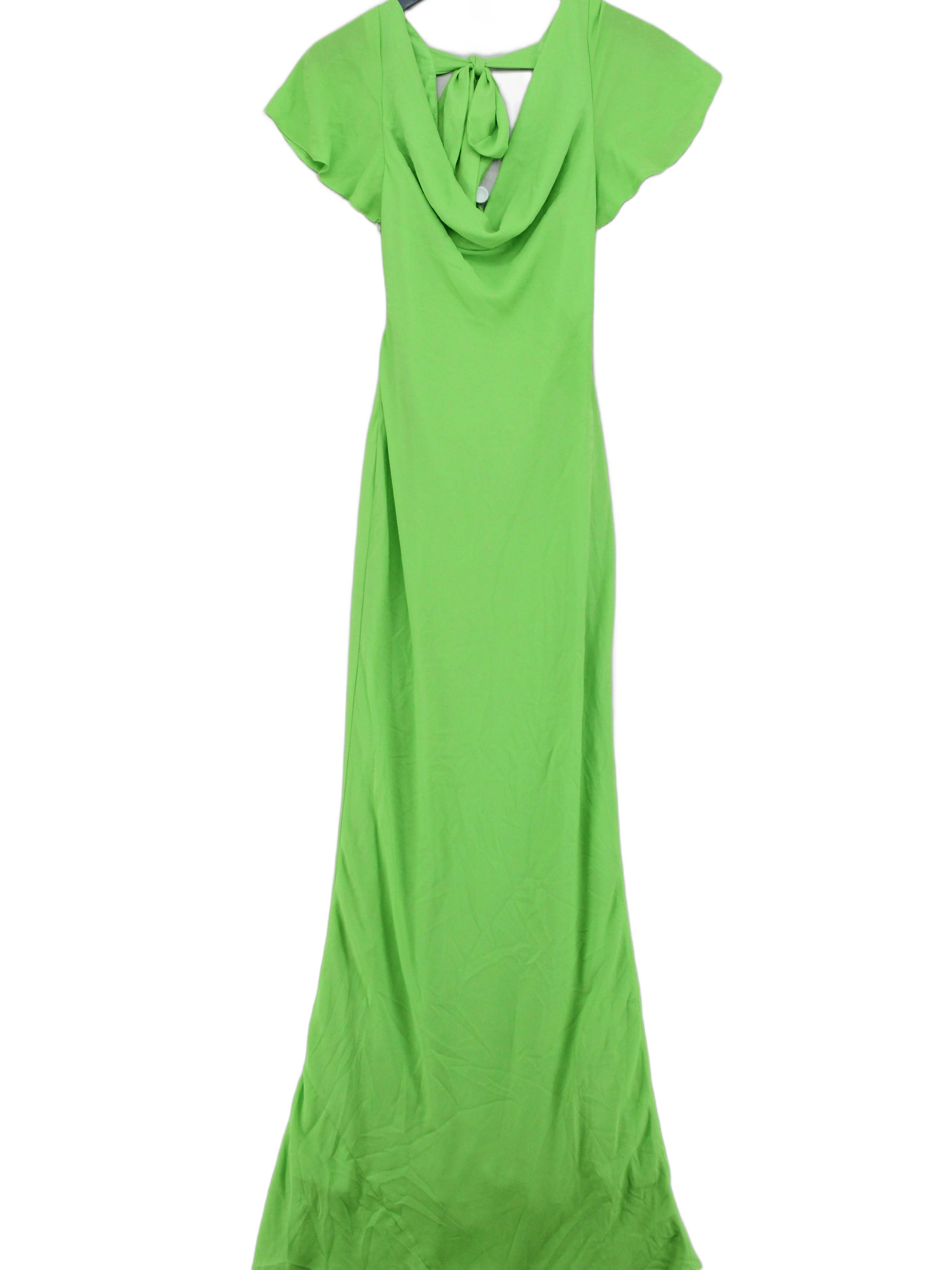 Asos Design Maxi Dress UK10 in Green