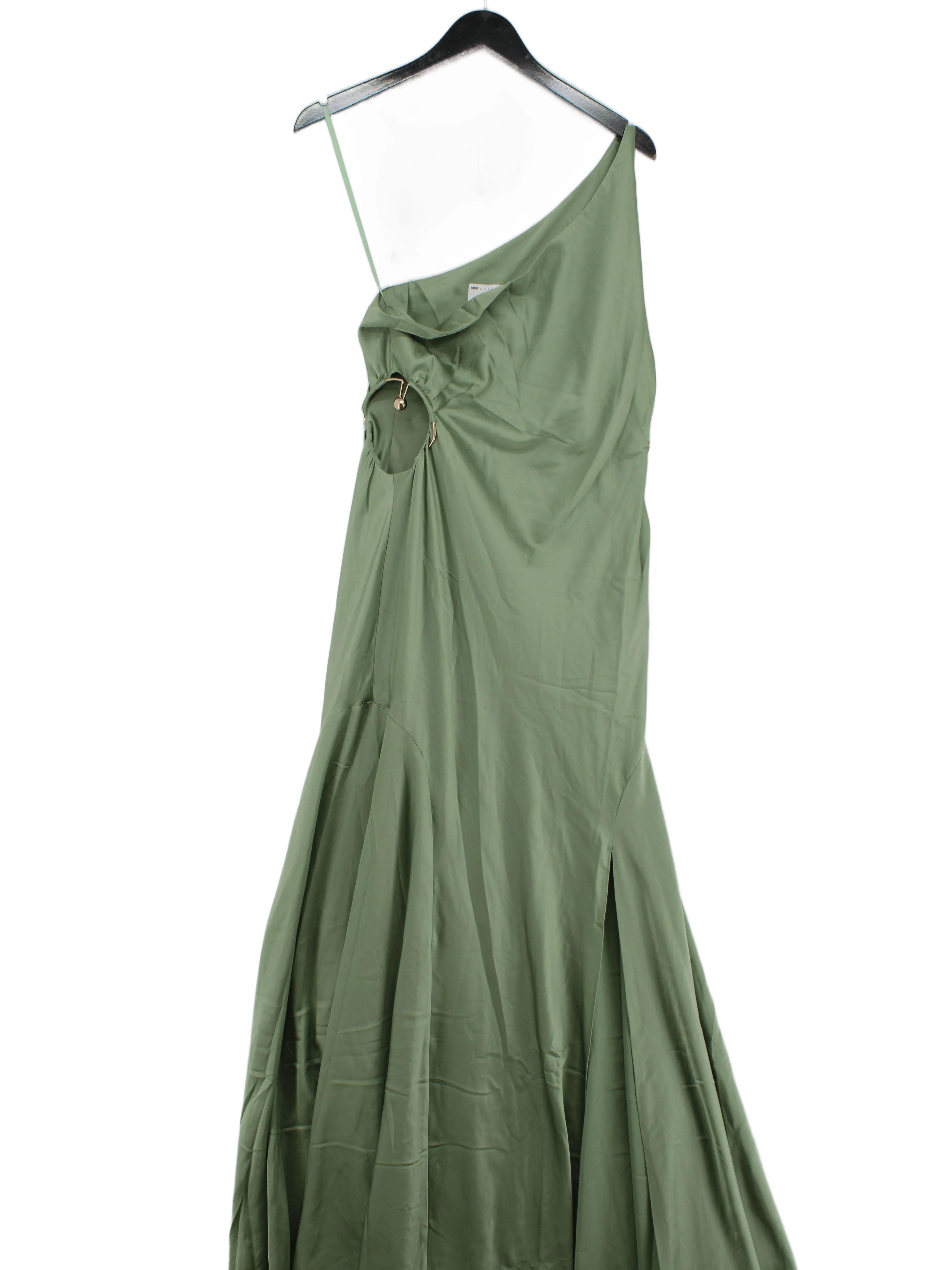 Asos Design Maxi Dress UK12 in Green