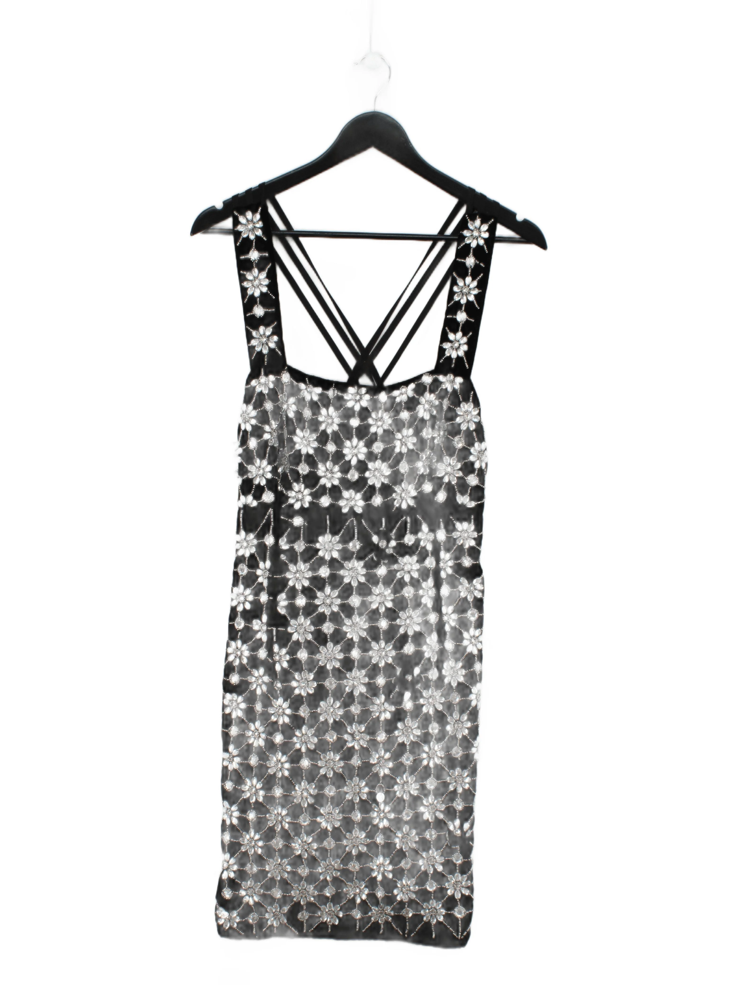 Asos Design Mini Dress UK16 in Black