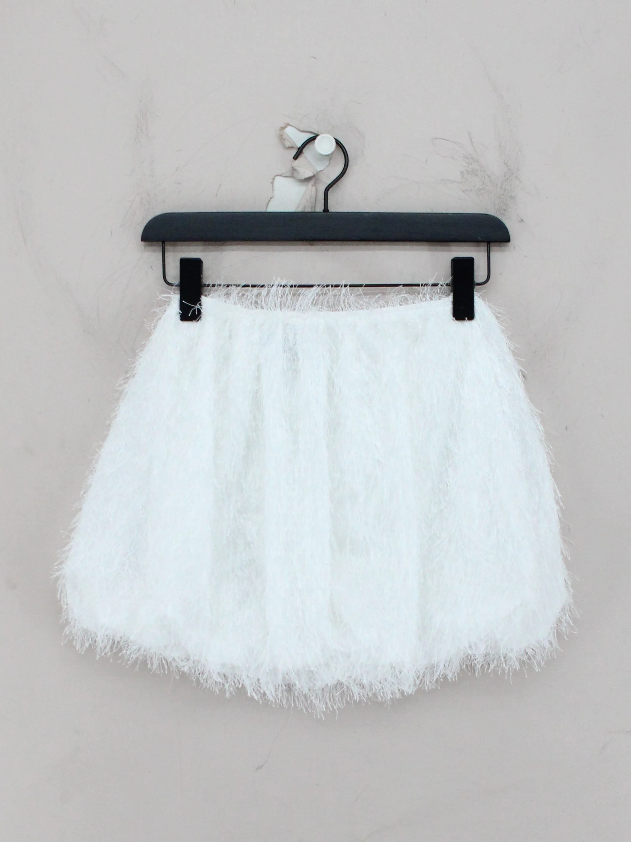 Asos Design Women's Mini Skirt UK 8 White 100% Polyester Short Mini - Image 2
