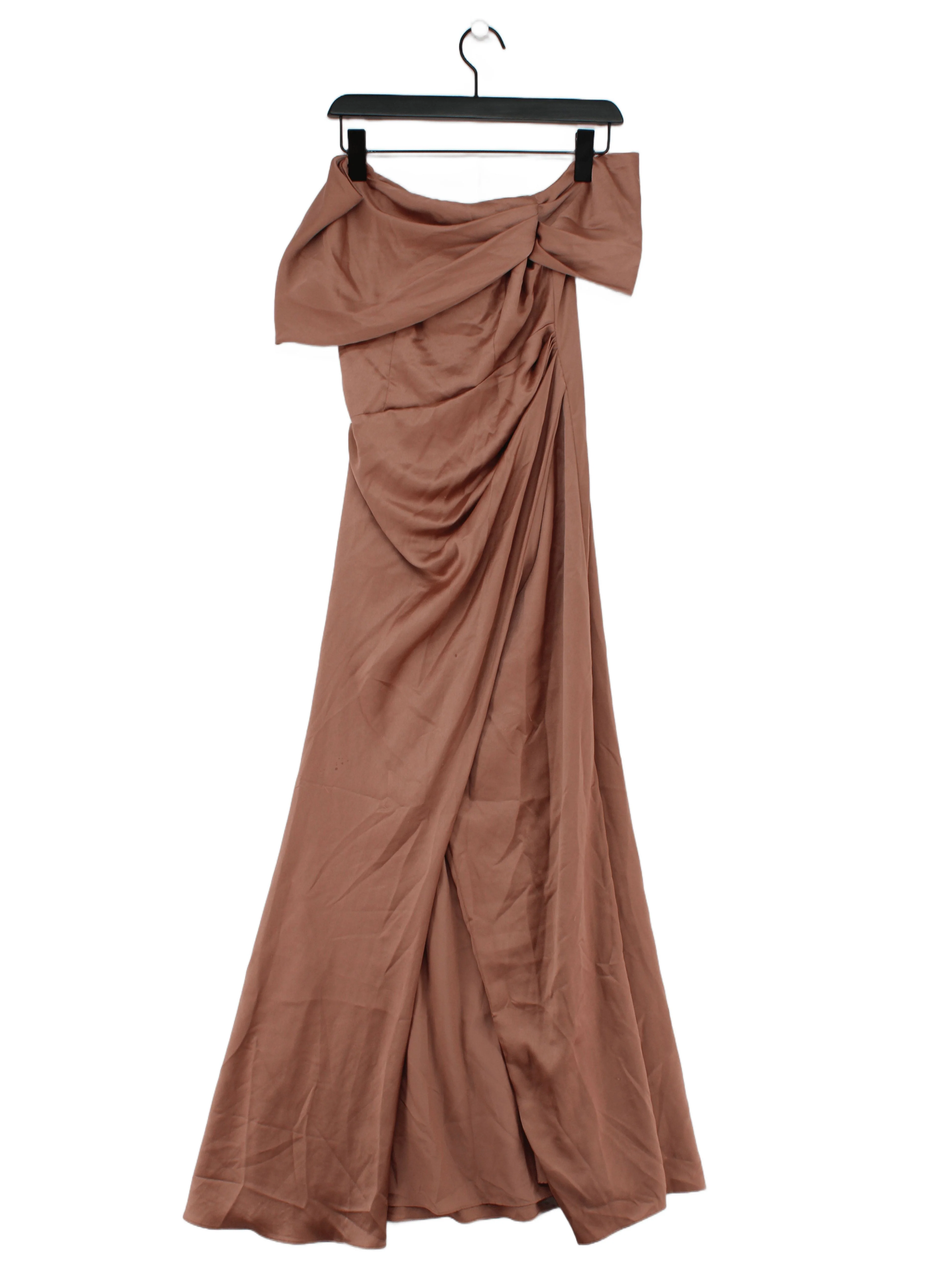 Asos Edition Maxi Dress UK6 in Tan