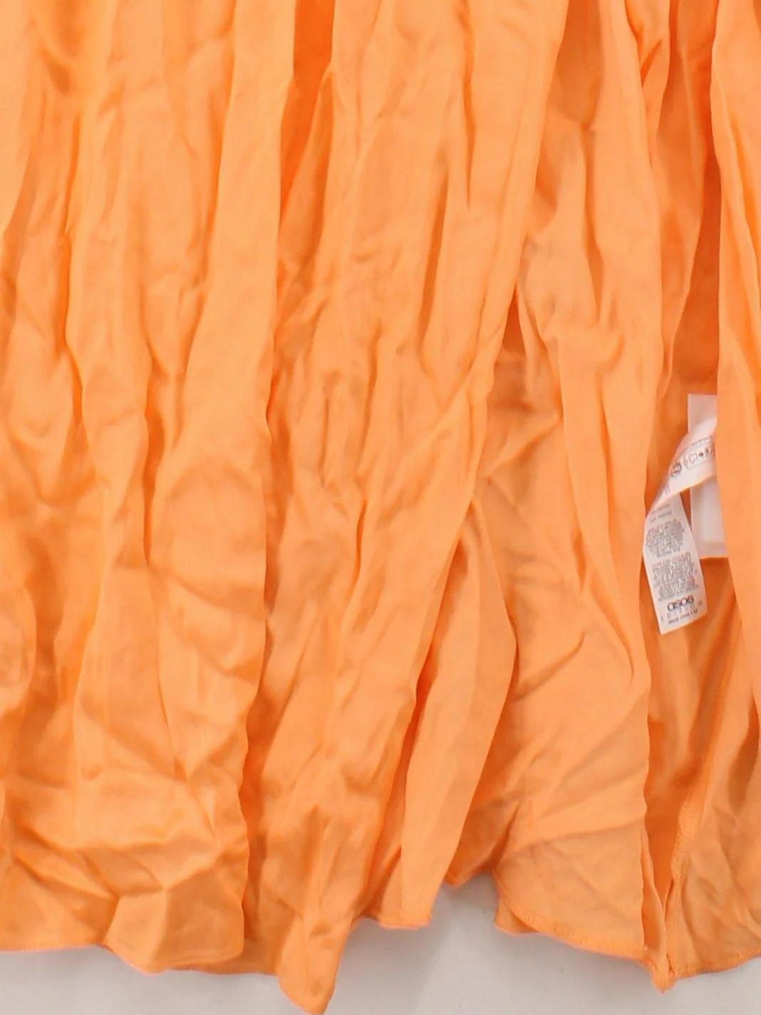 Asos Edition Shirt Midi Dress UK10 in Orange - Image 4