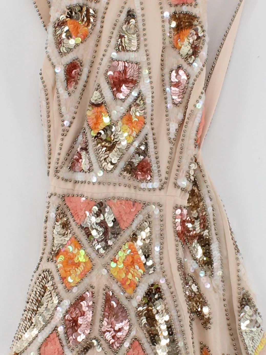 Asos Mini Dress UK10 in Cream - Image 3