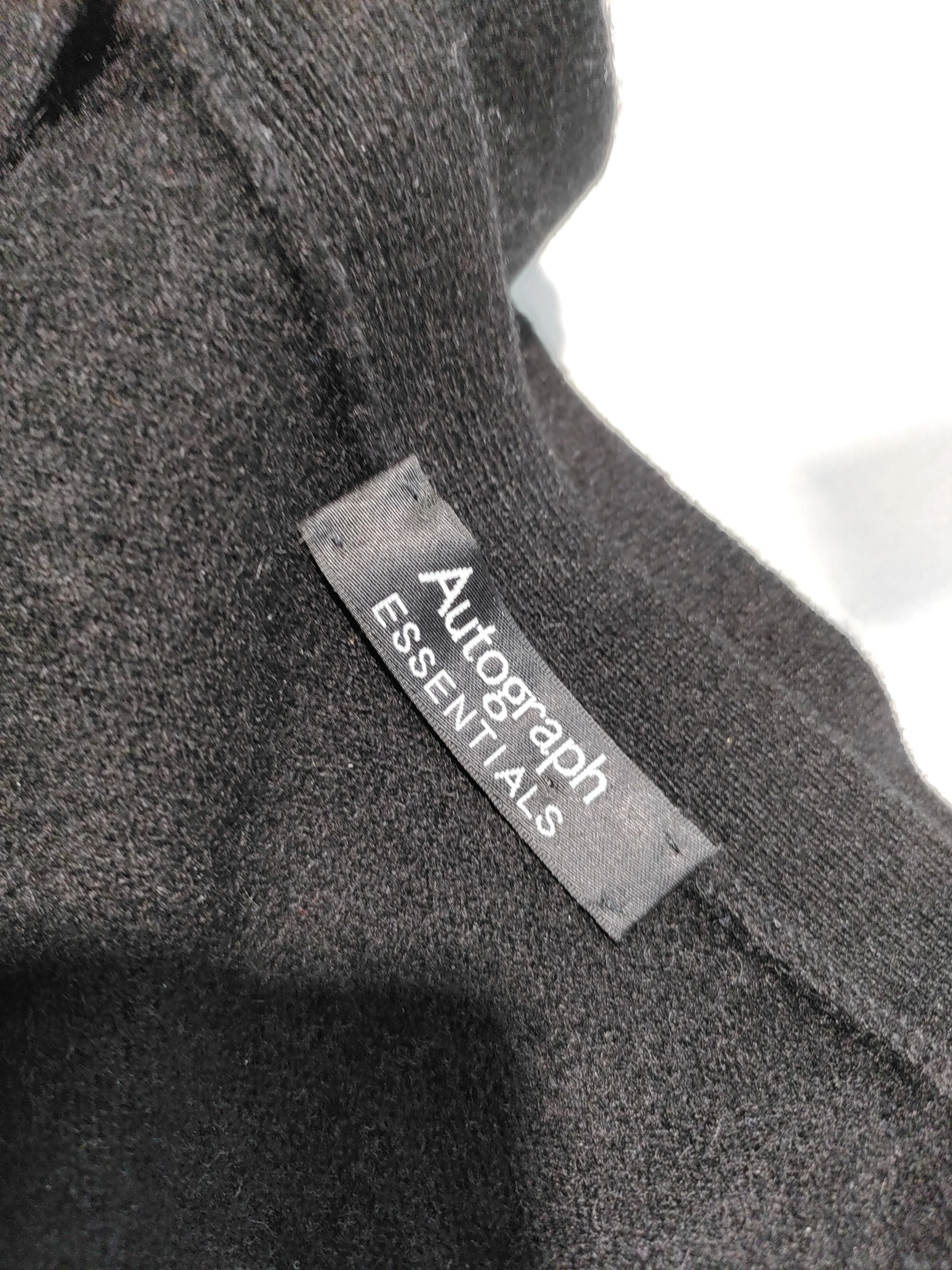 Autograph Women's Cardigan UK 14 Black 100% Cashmere V-Neck Cardigan - Image 5