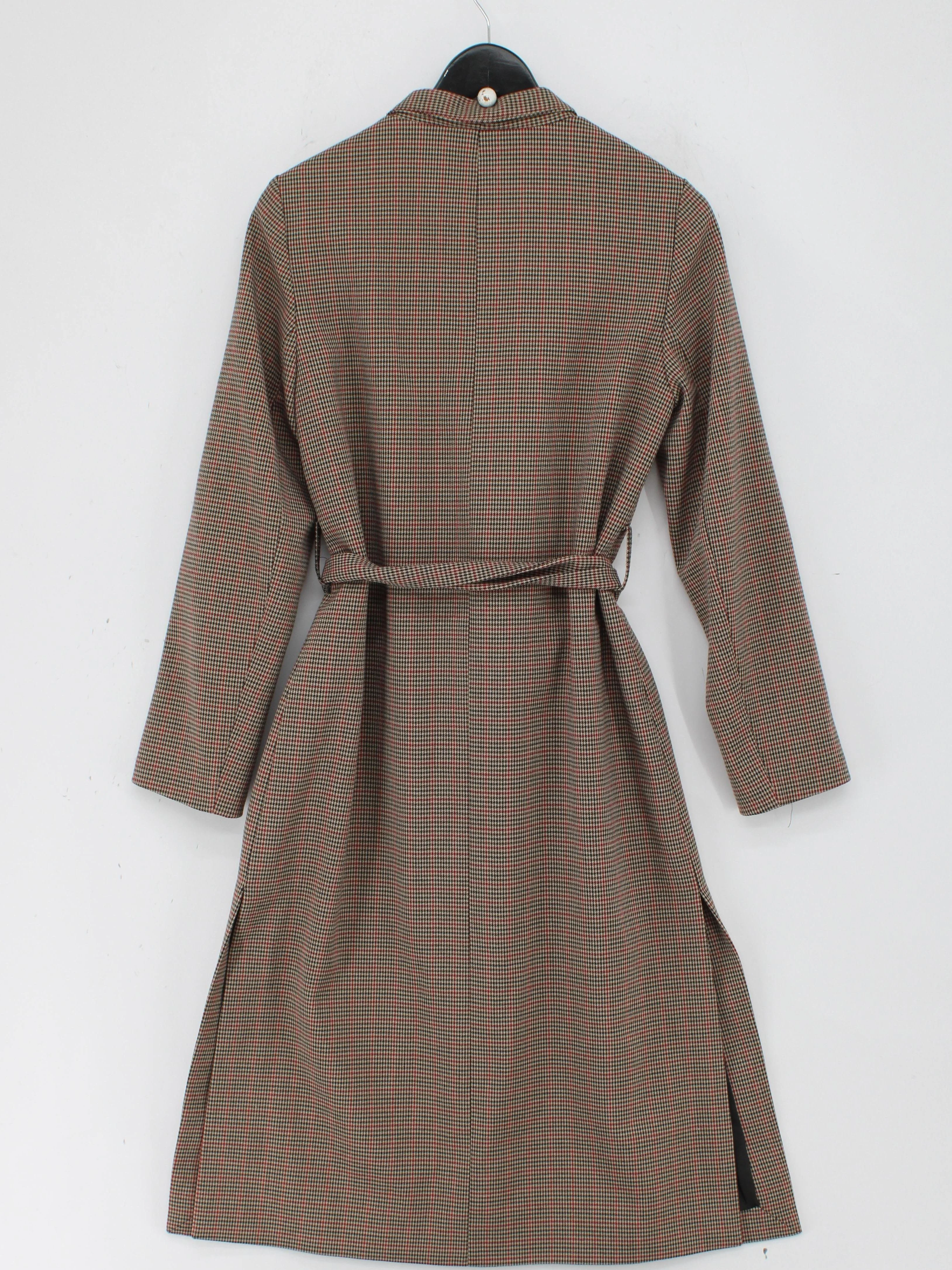 Autograph Women's Coat UK 8 Brown Polyester with Viscose, Elastane Overcoat - Image 2