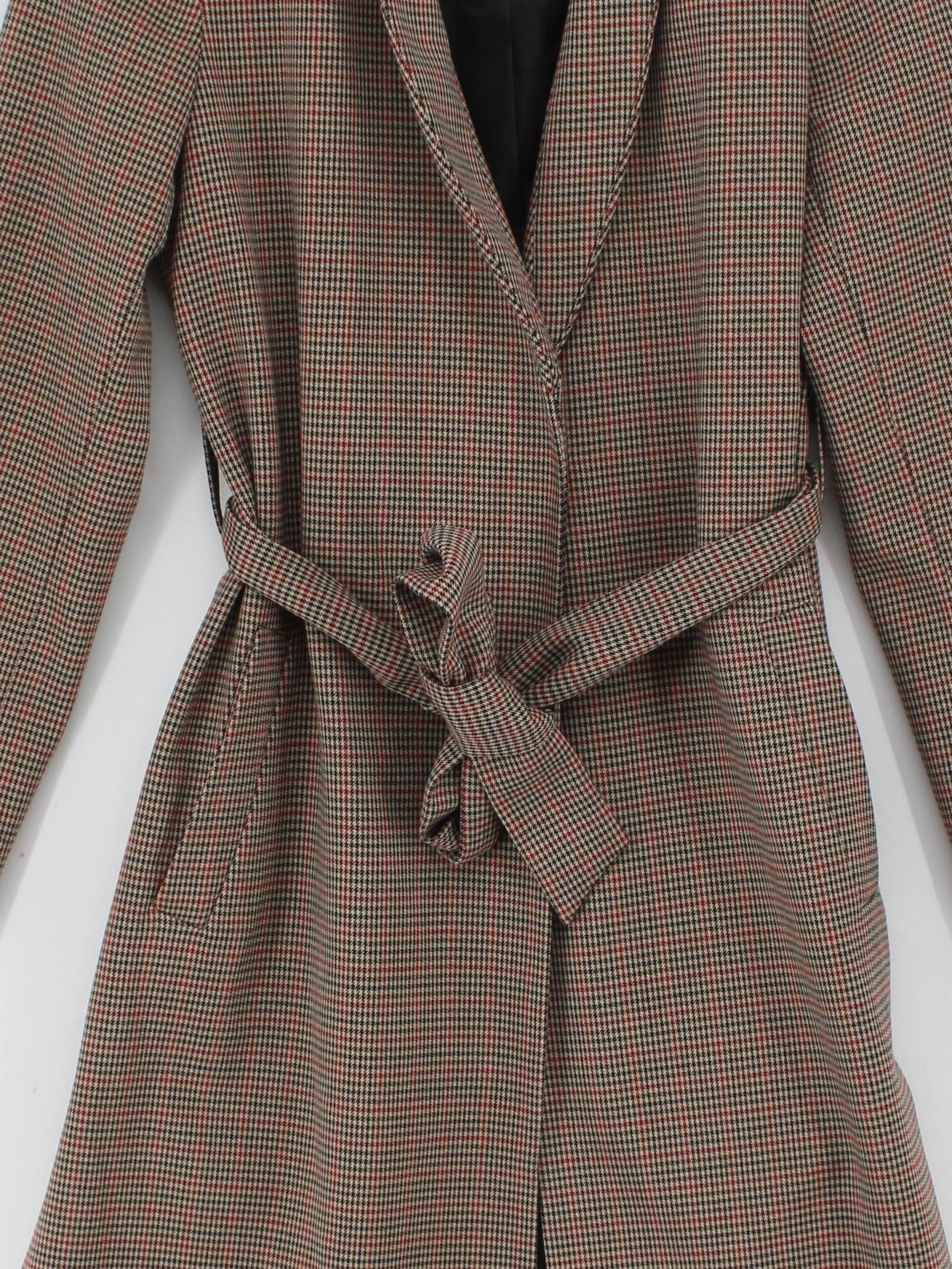 Autograph Women's Coat UK 8 Brown Polyester with Viscose, Elastane Overcoat - Image 3