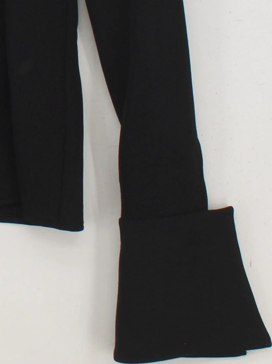 Awake Mode Women's Shirt UK 8 Black Polyester with Viscose, Elastane Basic - Image 4