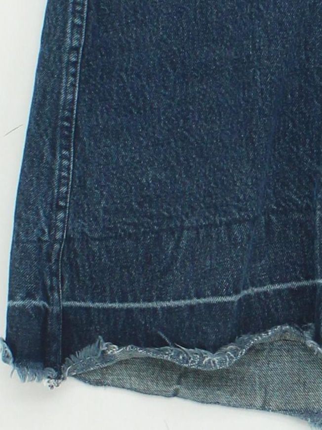 Ayr Women's Mini Skirt UK 4 Blue 100% Cotton Short Mini - Image 4
