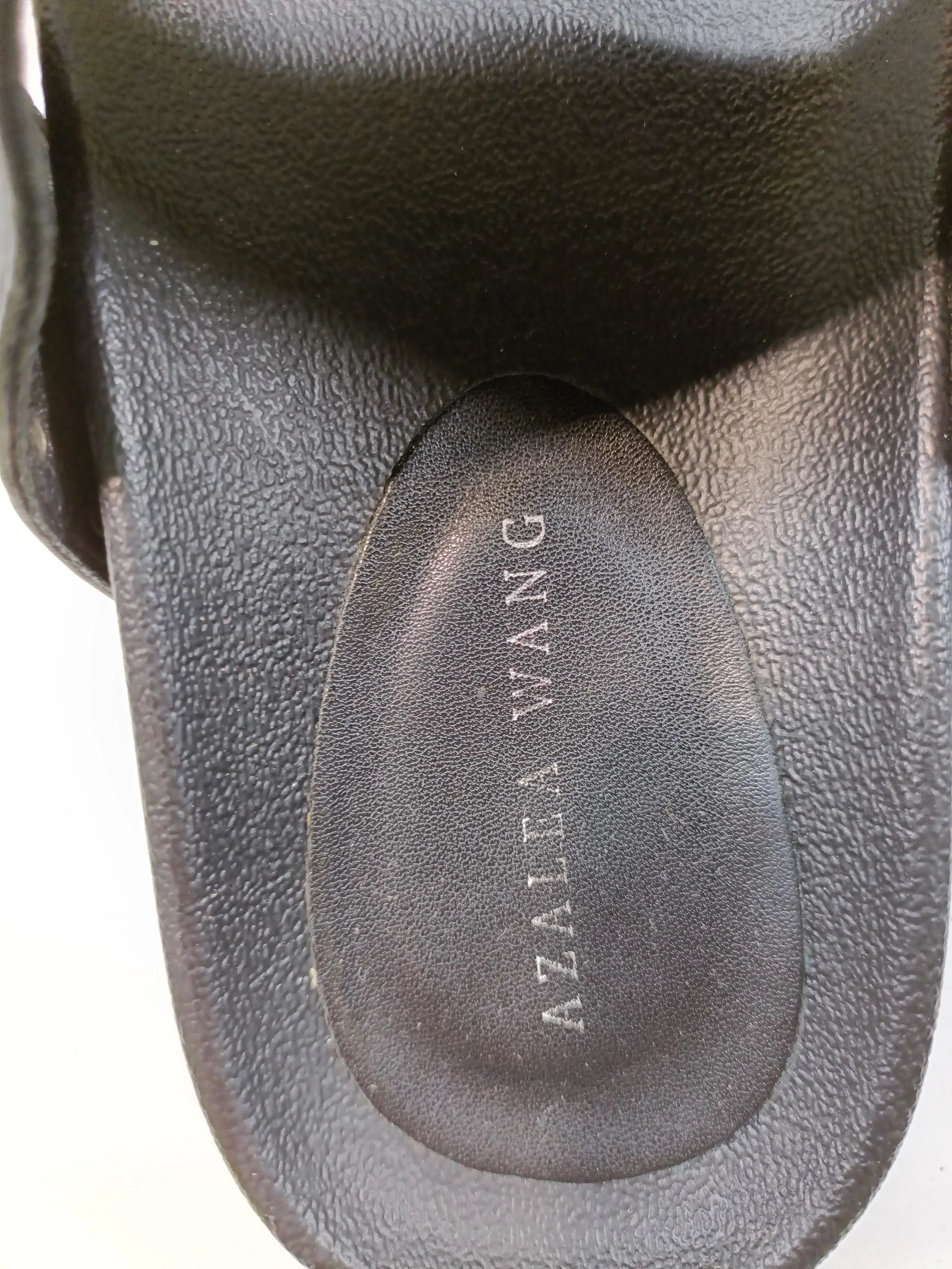 Azalea Wang Women's Sandals UK 4 Black Other with Other Slider - Image 8
