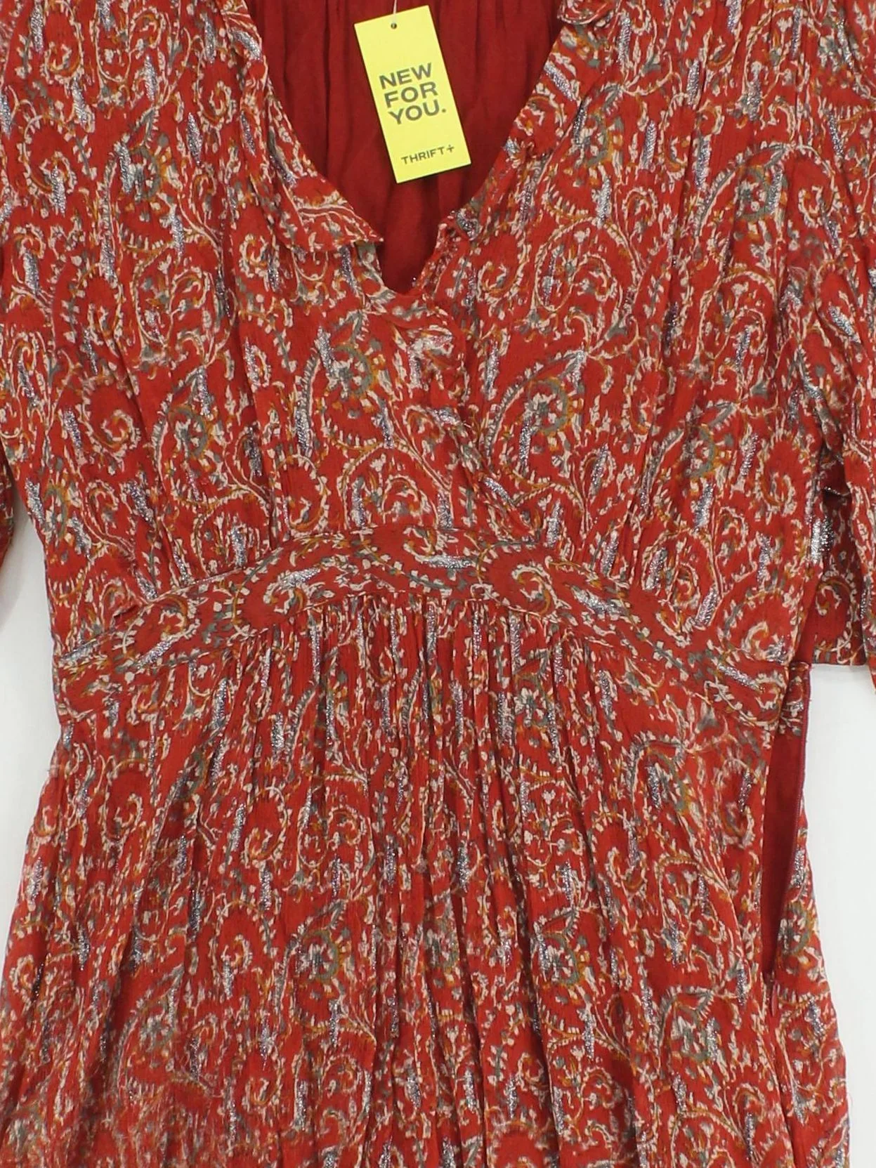 Ba&sh Mini Dress M in Red - Image 3