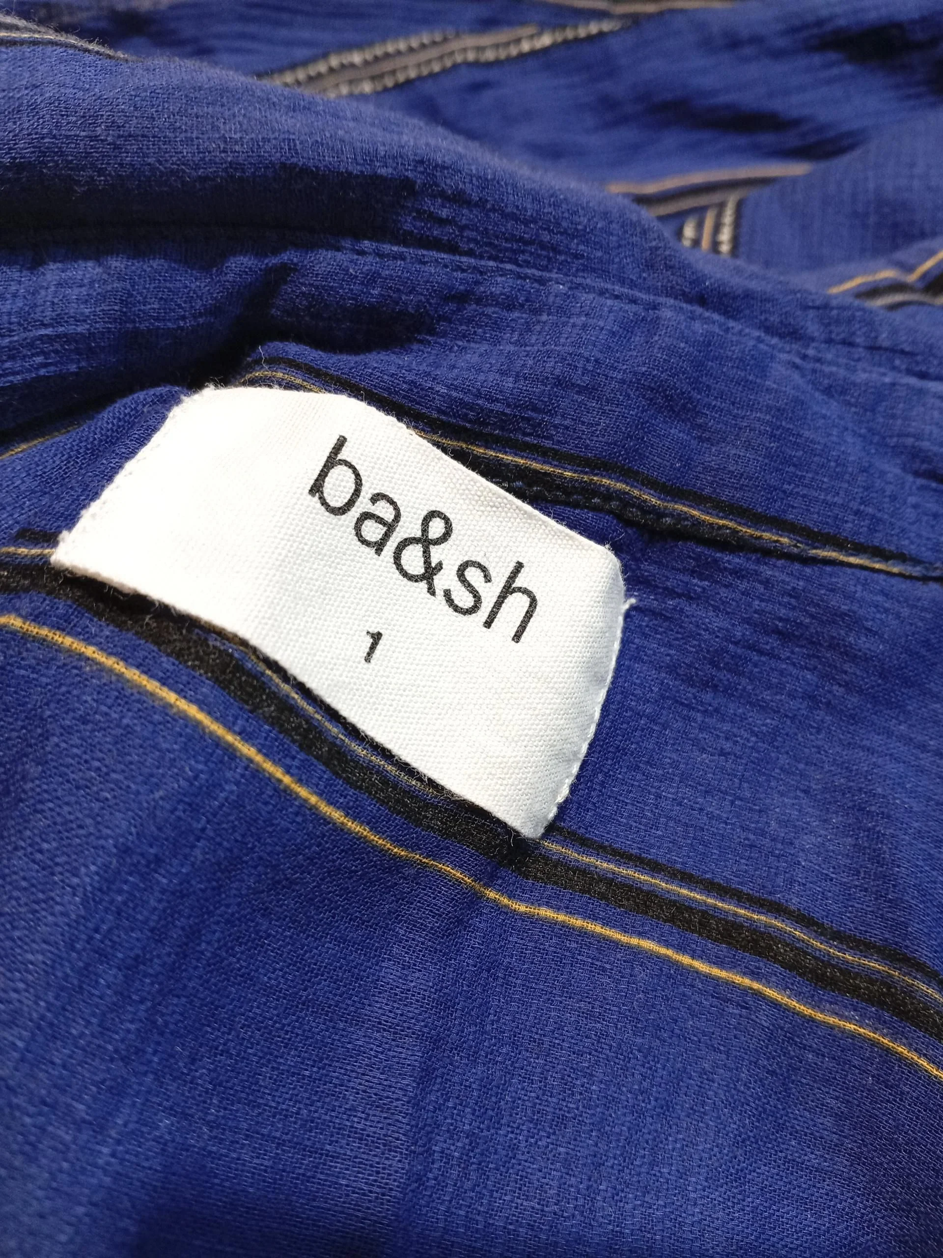 Ba&sh Shirt Midi Dress XS in Blue - Image 5