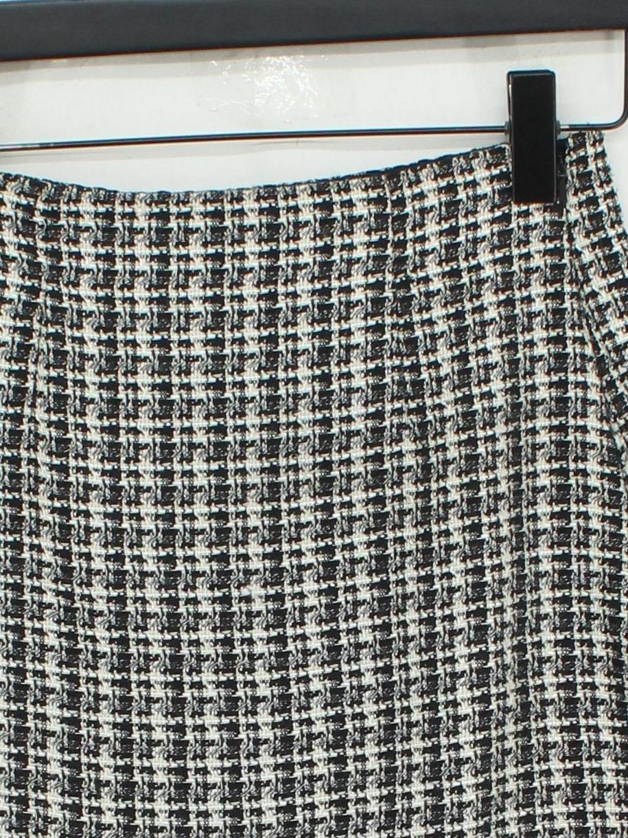 Babaton Women's Mini Skirt UK 6 Multi Checkered Polyester with Rayon Short Mini - Image 3
