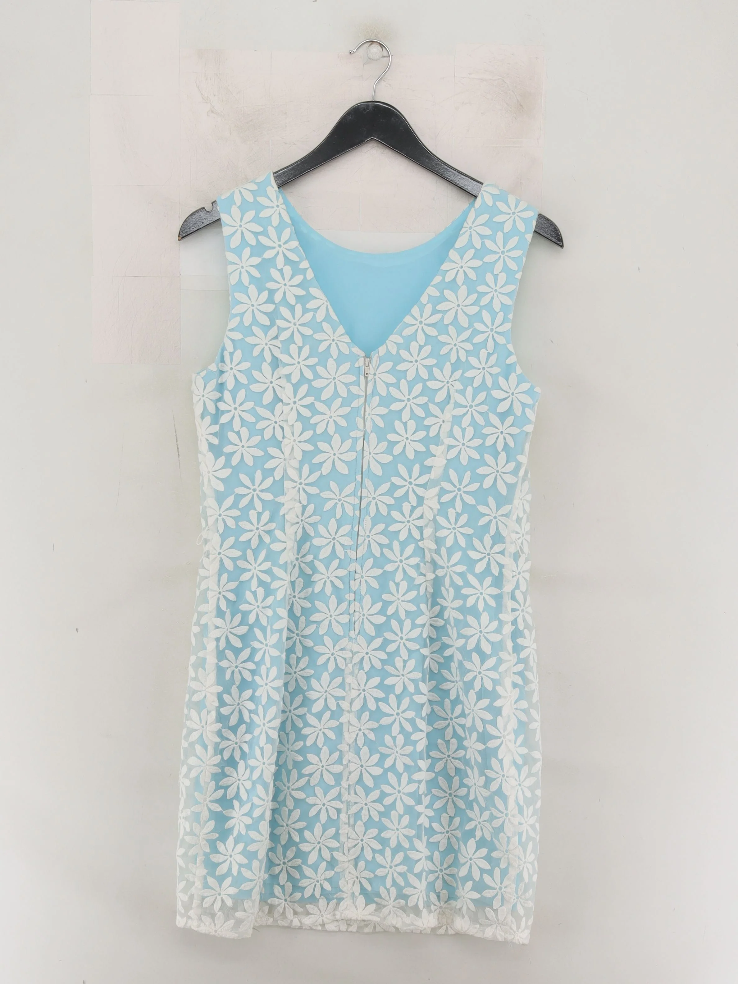 Badgley Mischka Mini Dress UK14 in Blue - Image 2