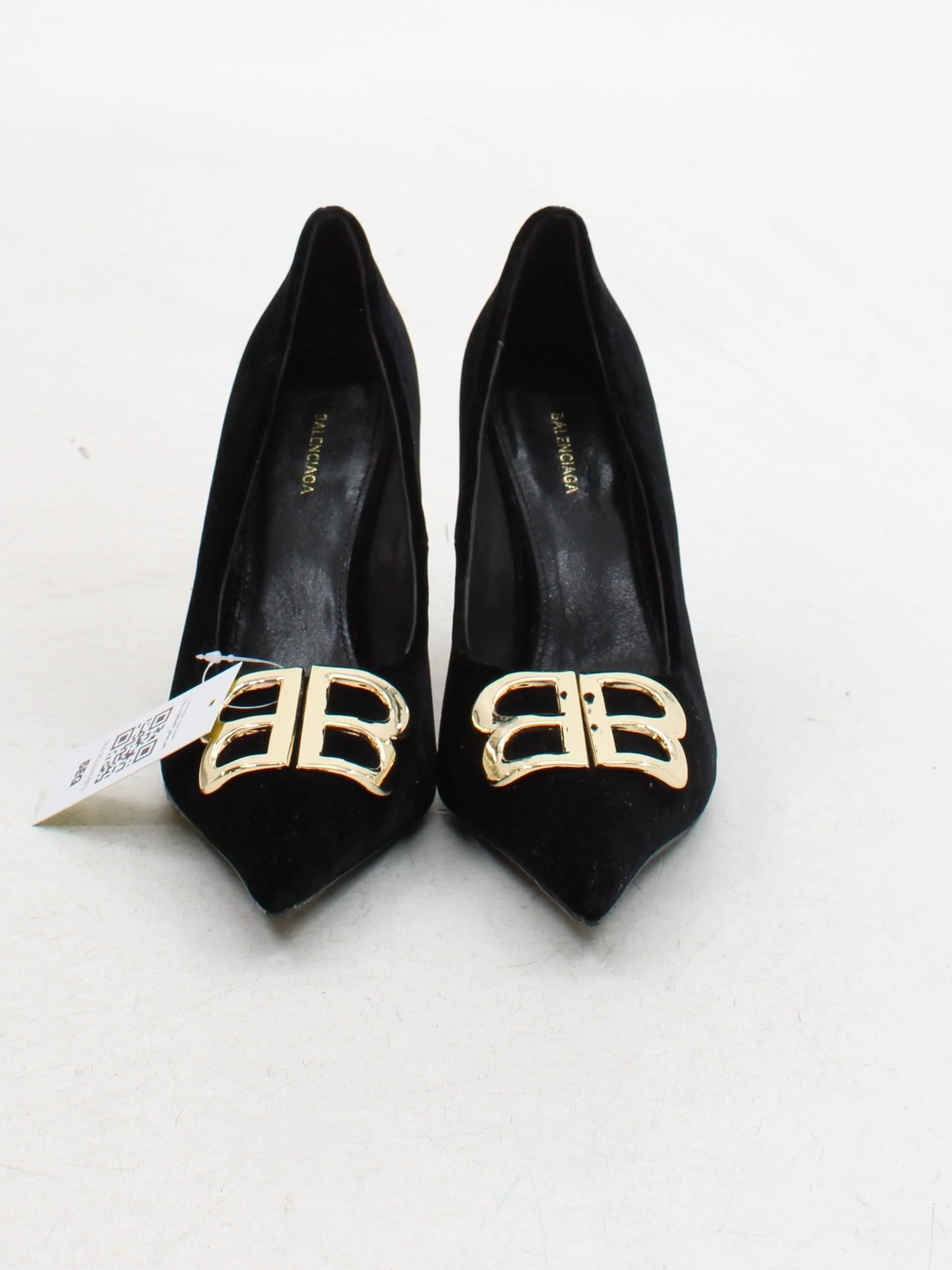 Balenciaga Women's Heels UK 6.5 Black 100% Suede Court - Image 2