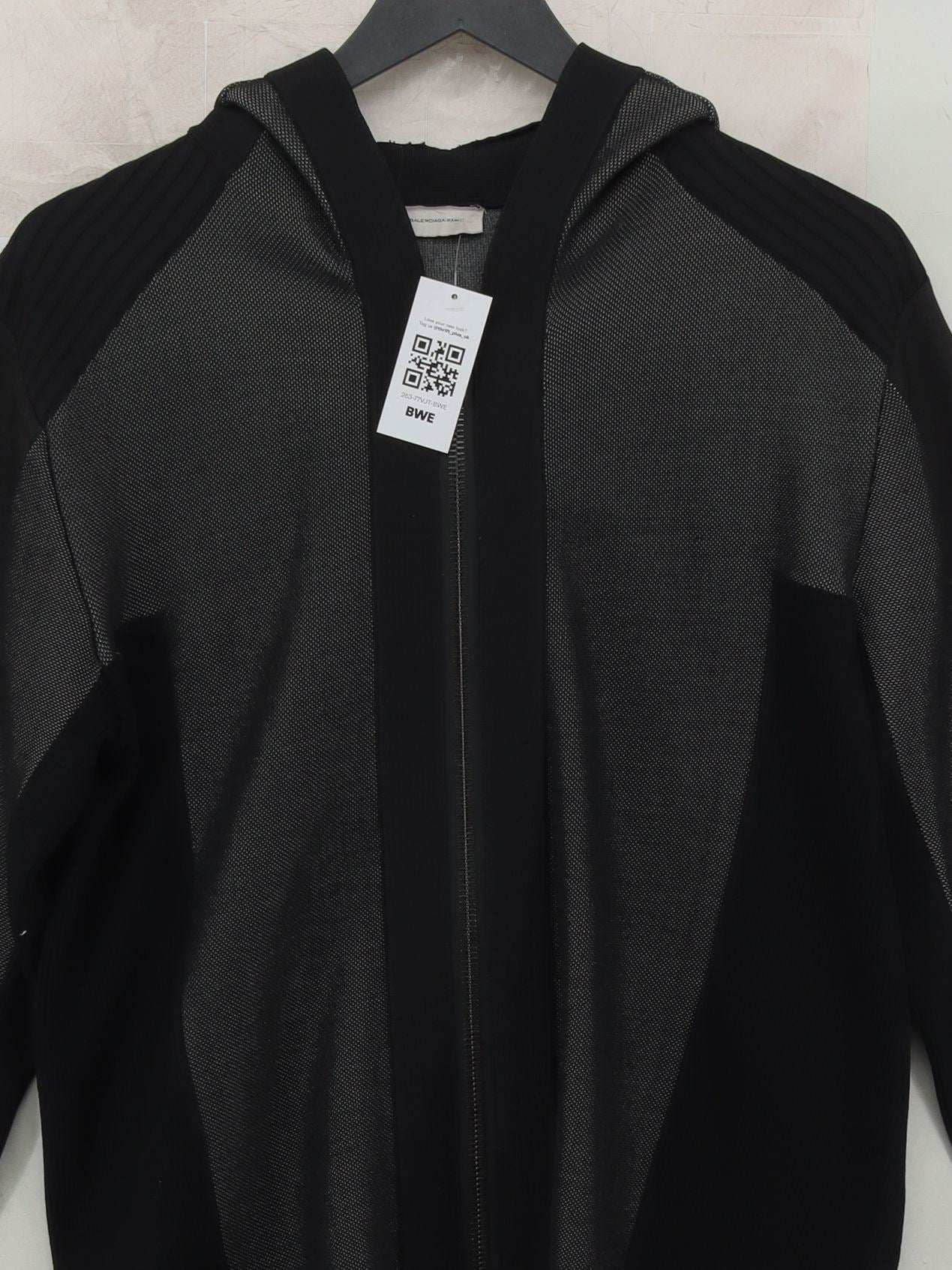 Balenciaga Women's Hoodie L Black 100% Other Pullover - Image 3