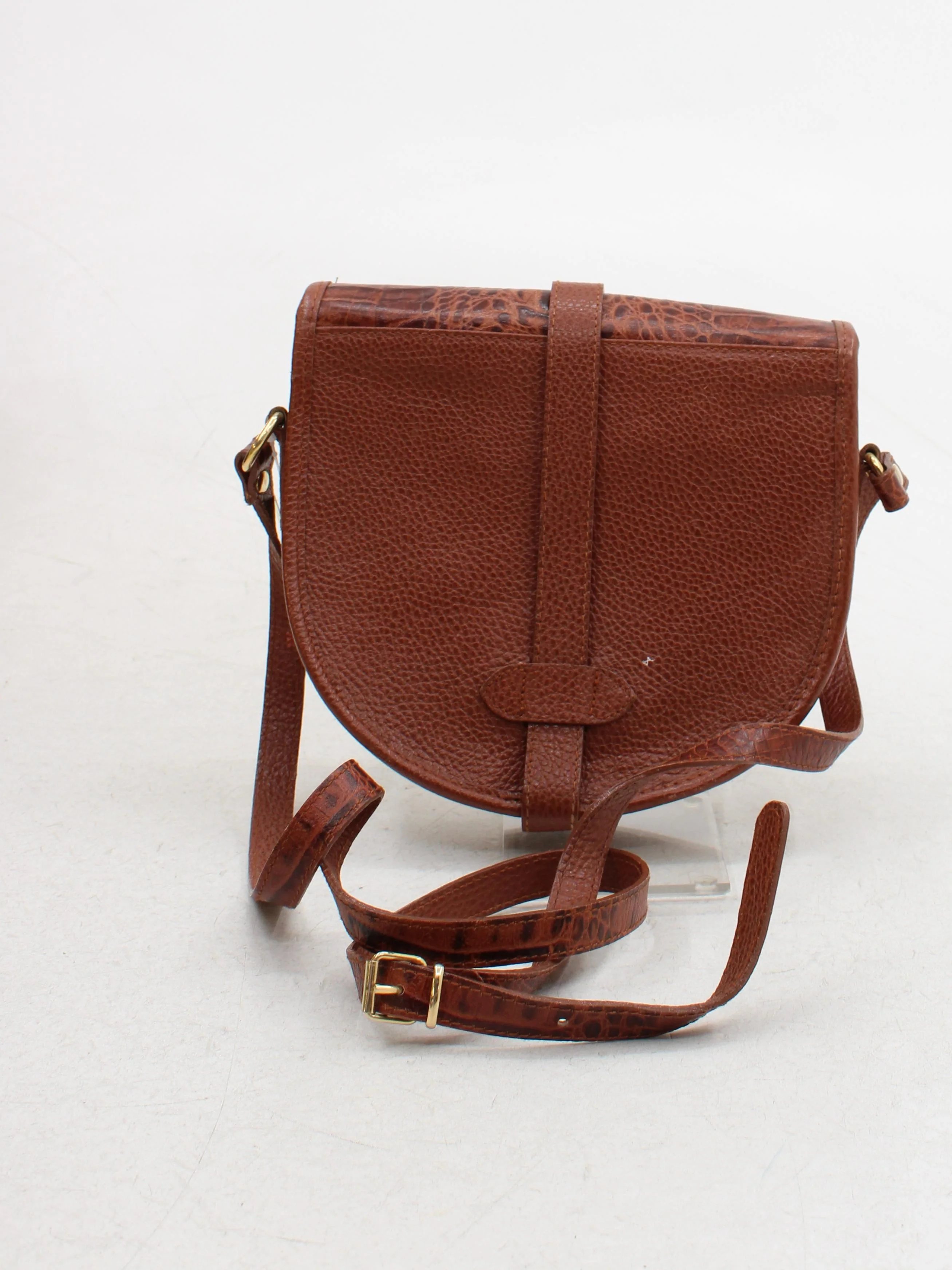 Bally Women's Bag Brown Animal Print 100% Leather Crossbody - Image 2