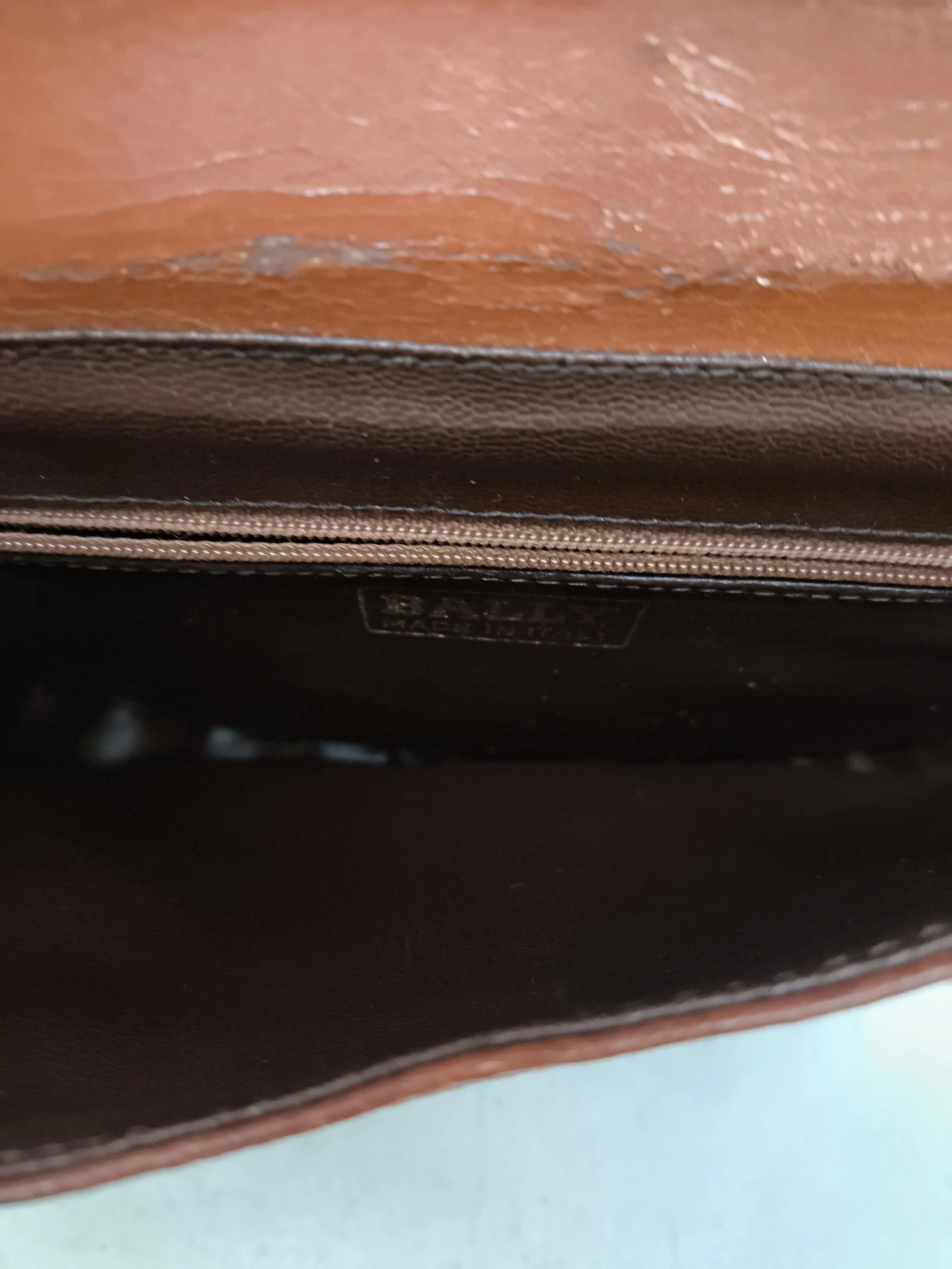 Bally Women's Bag Brown Animal Print 100% Leather Crossbody - Image 4