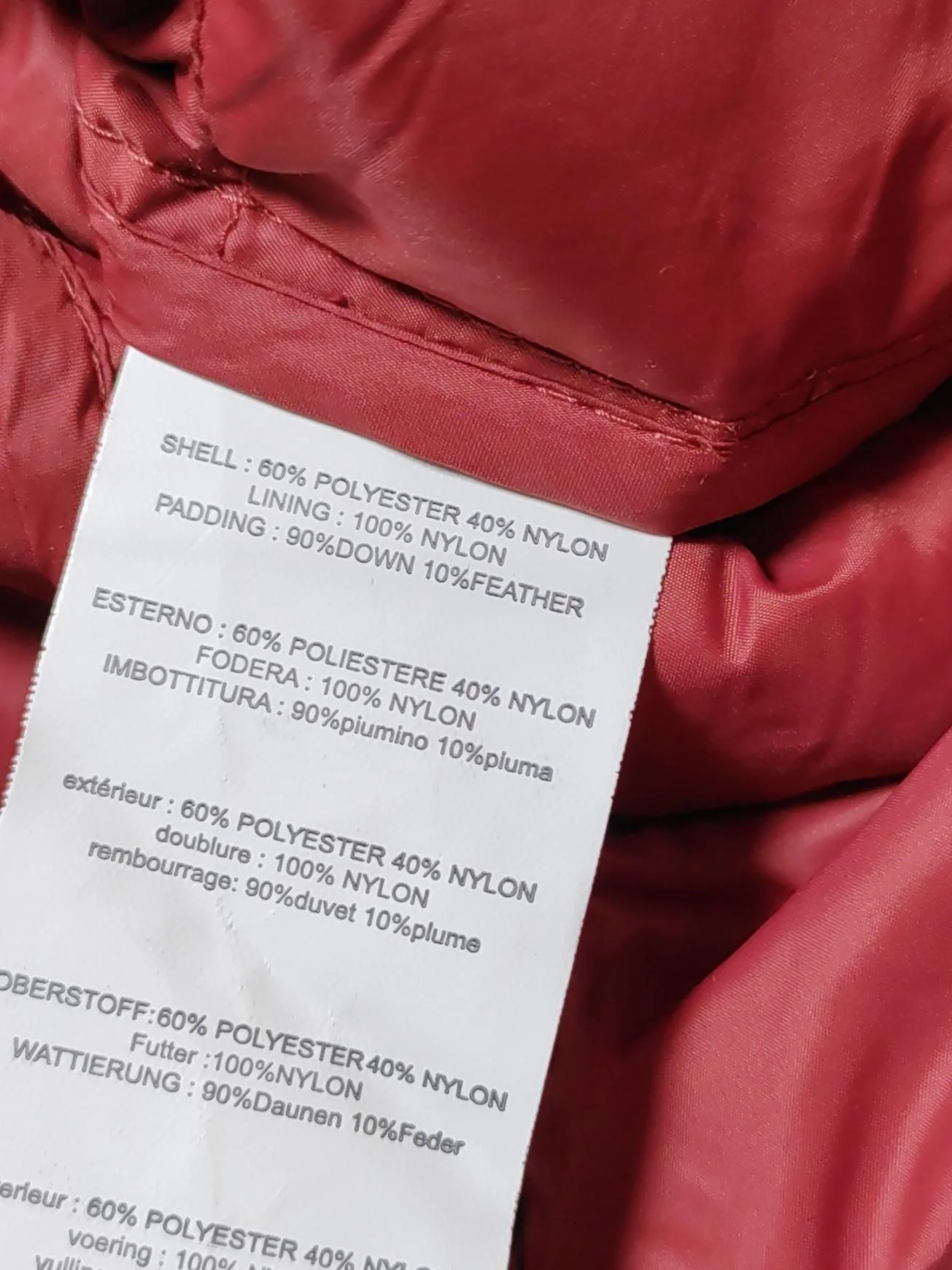 Balmain Parka jacket red - Image 6
