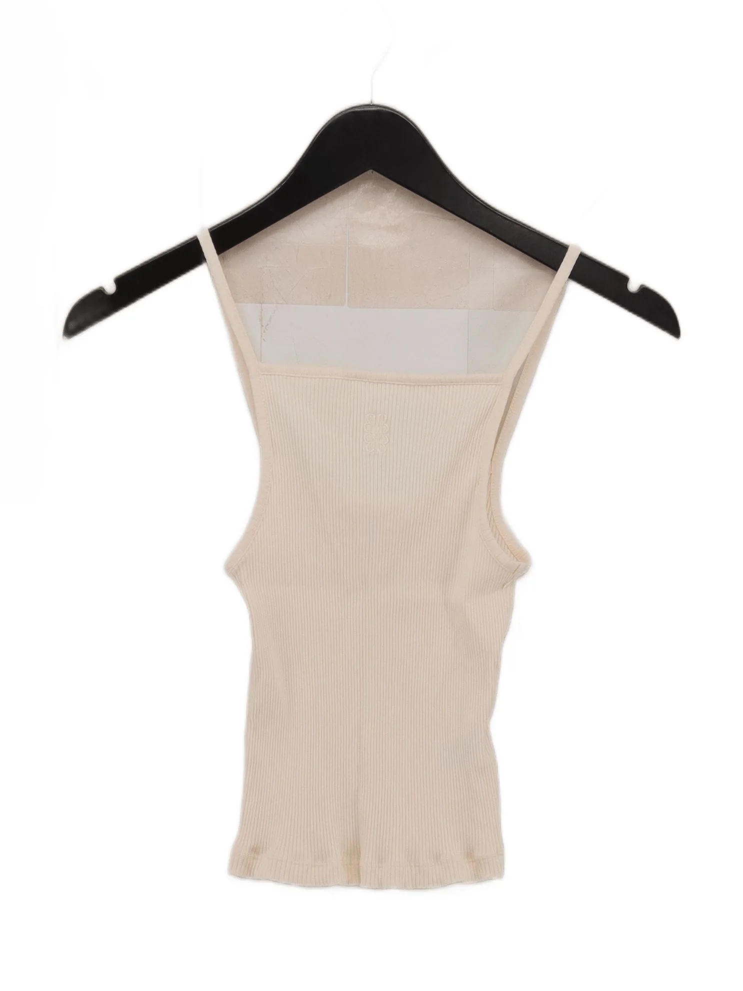 Balzac Paris Women's T-Shirt M Cream Cotton with Elastane Basic