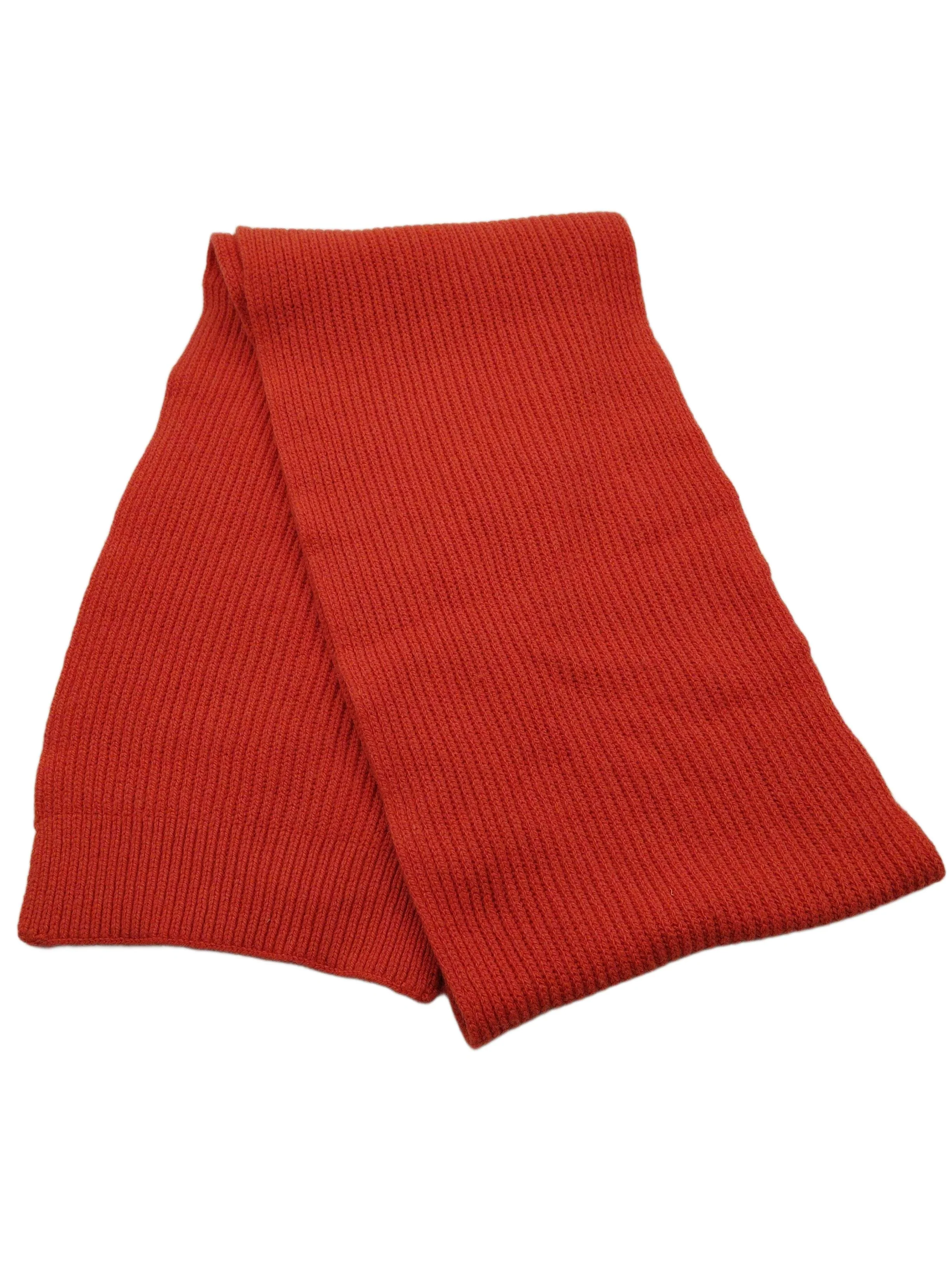 Bam Bamboo Clothing Men's Scarf Orange Wool with Viscose Scarf