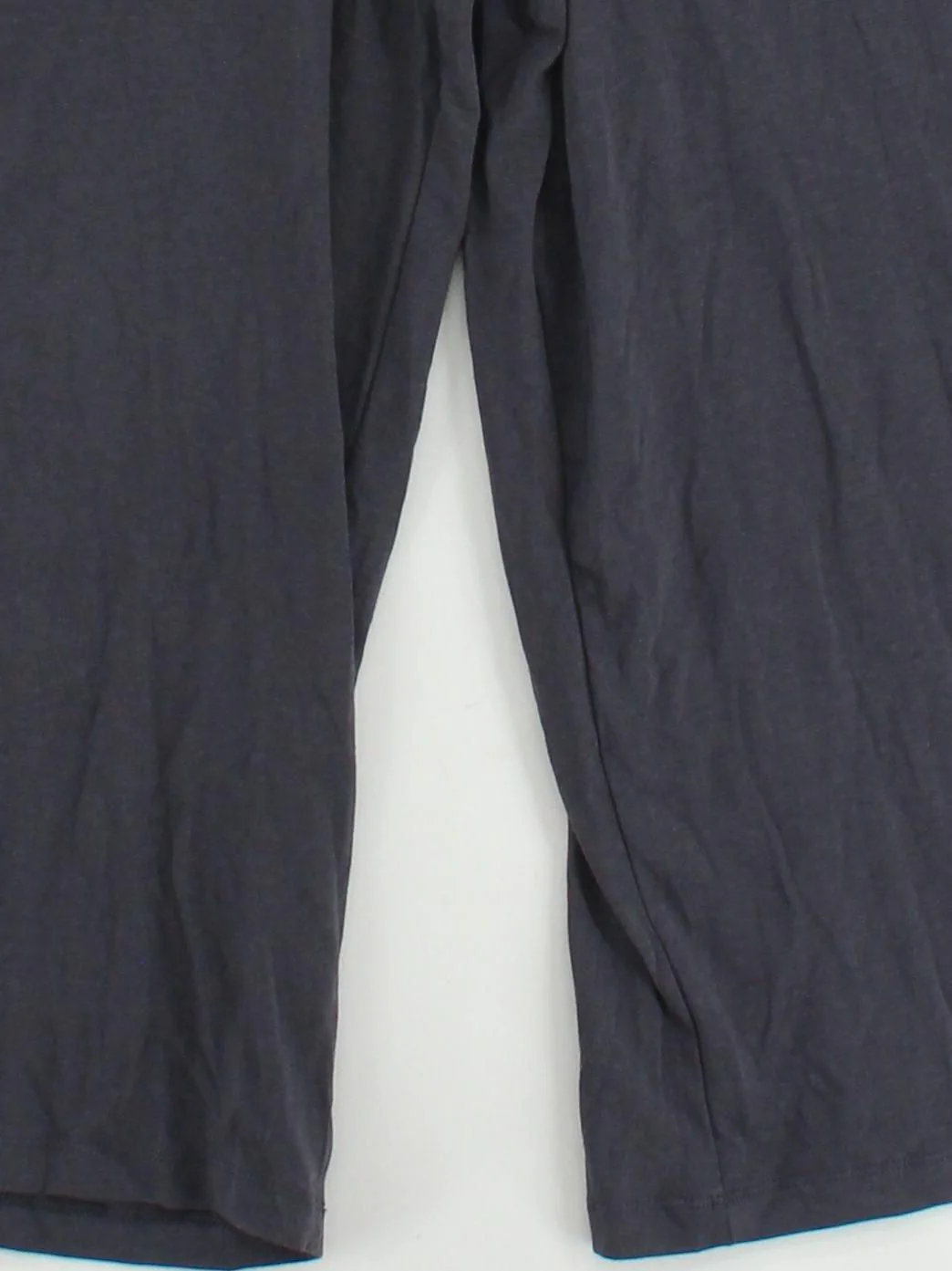 BAM Women's Trousers UK 16 Grey Viscose with Cotton, Elastane Wide-Leg Cropped - Image 4
