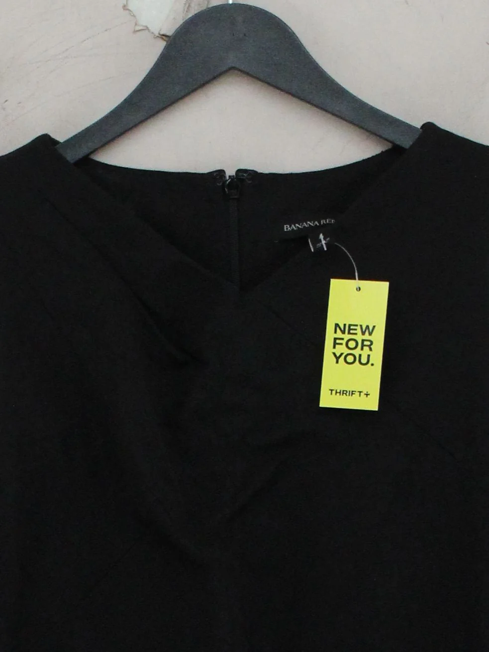 Banana Republic Bodycon Mini Dress UK4 in Black - Image 3