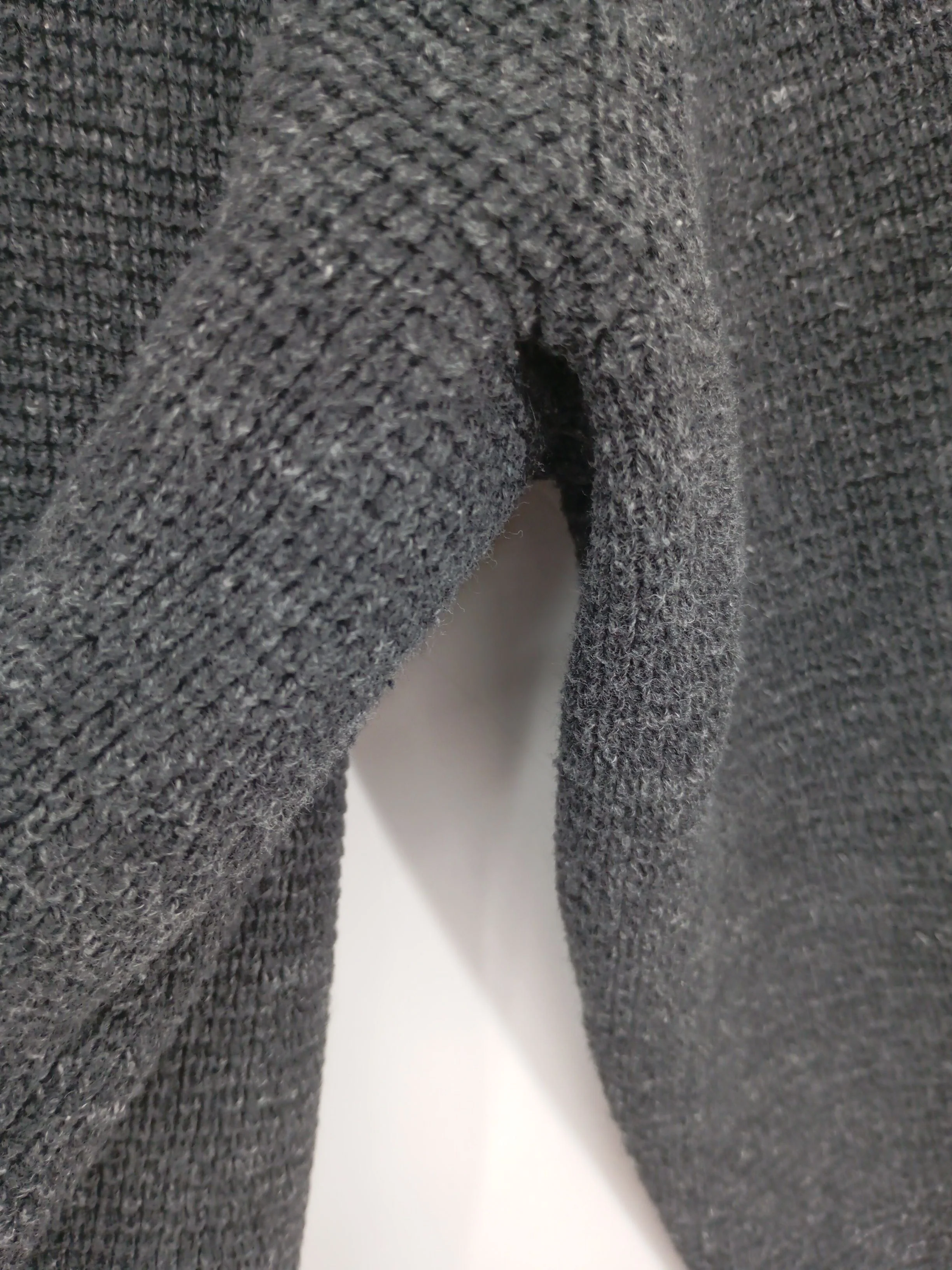 Banana Republic Men's Hoodie L Grey 100% Other Pullover - Image 5