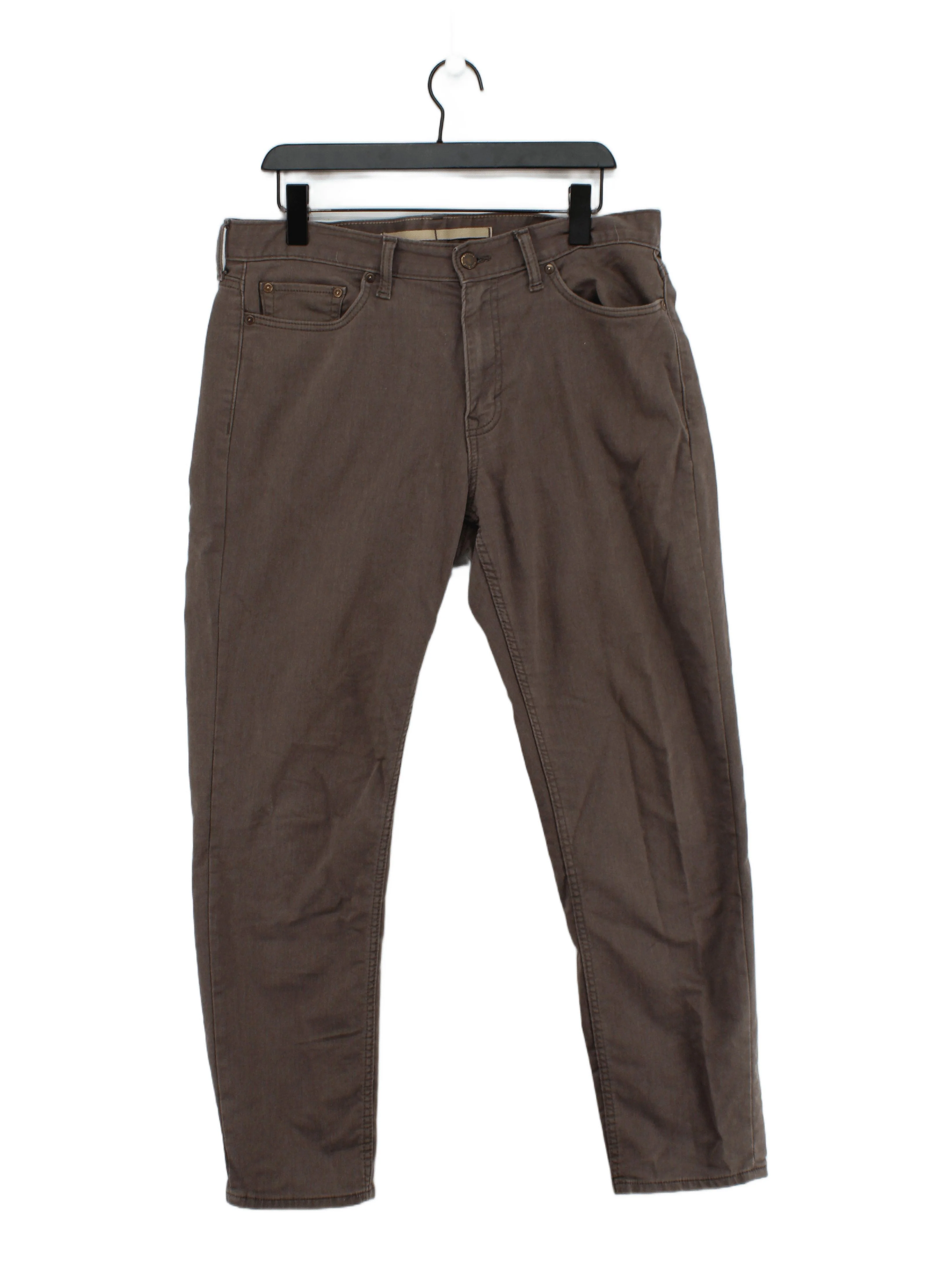 Banana Republic Men's Trousers W 34 in Brown Cotton