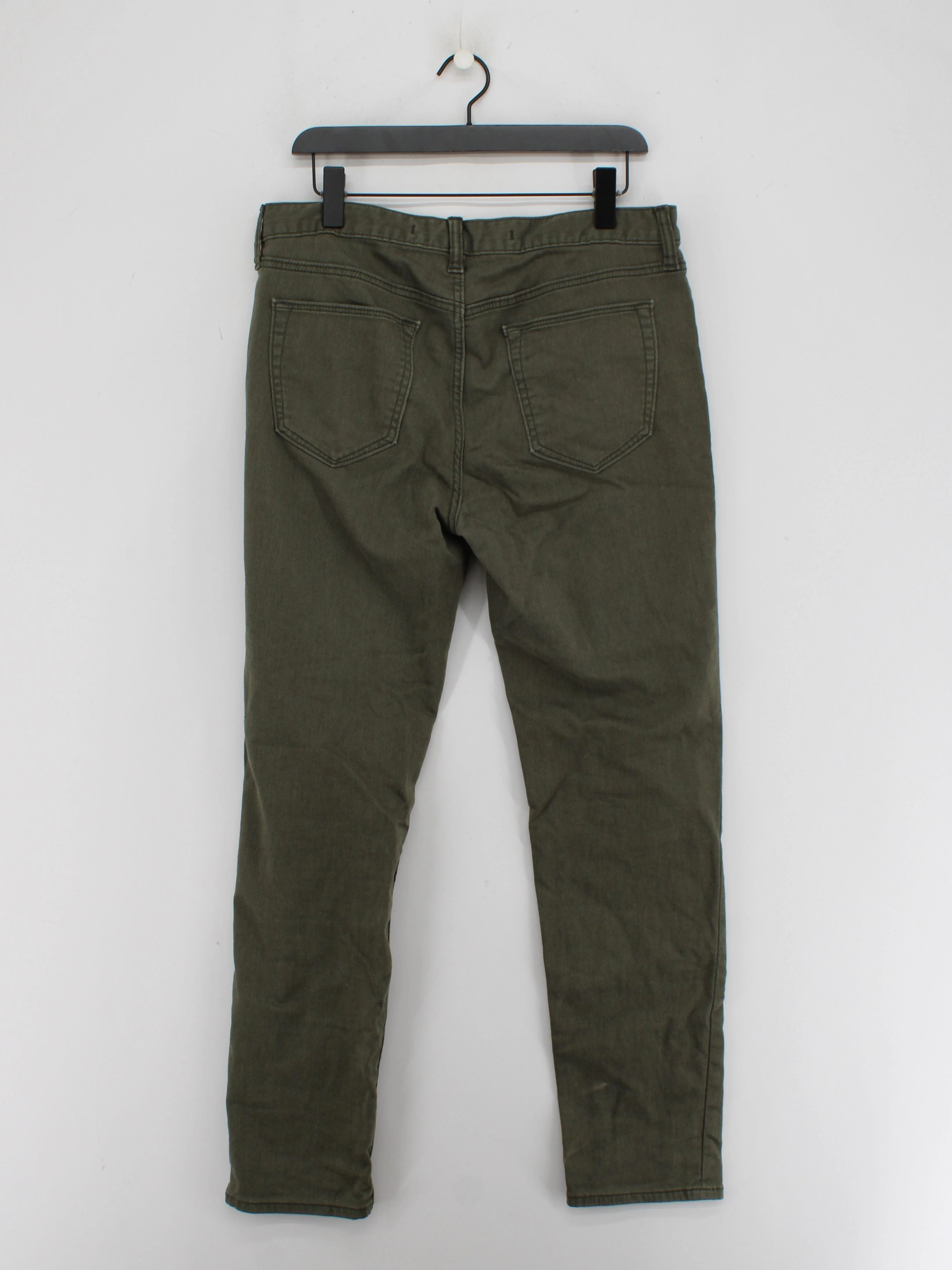 Banana Republic Men's Trousers W 34 in Green Cotton - Image 2
