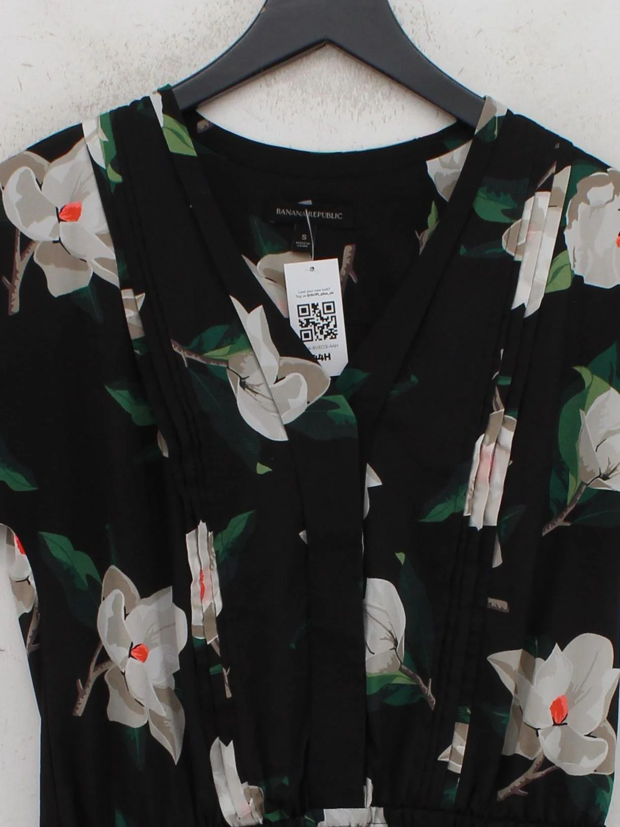 Banana Republic T-Shirt Mini Dress S in Black - Image 3