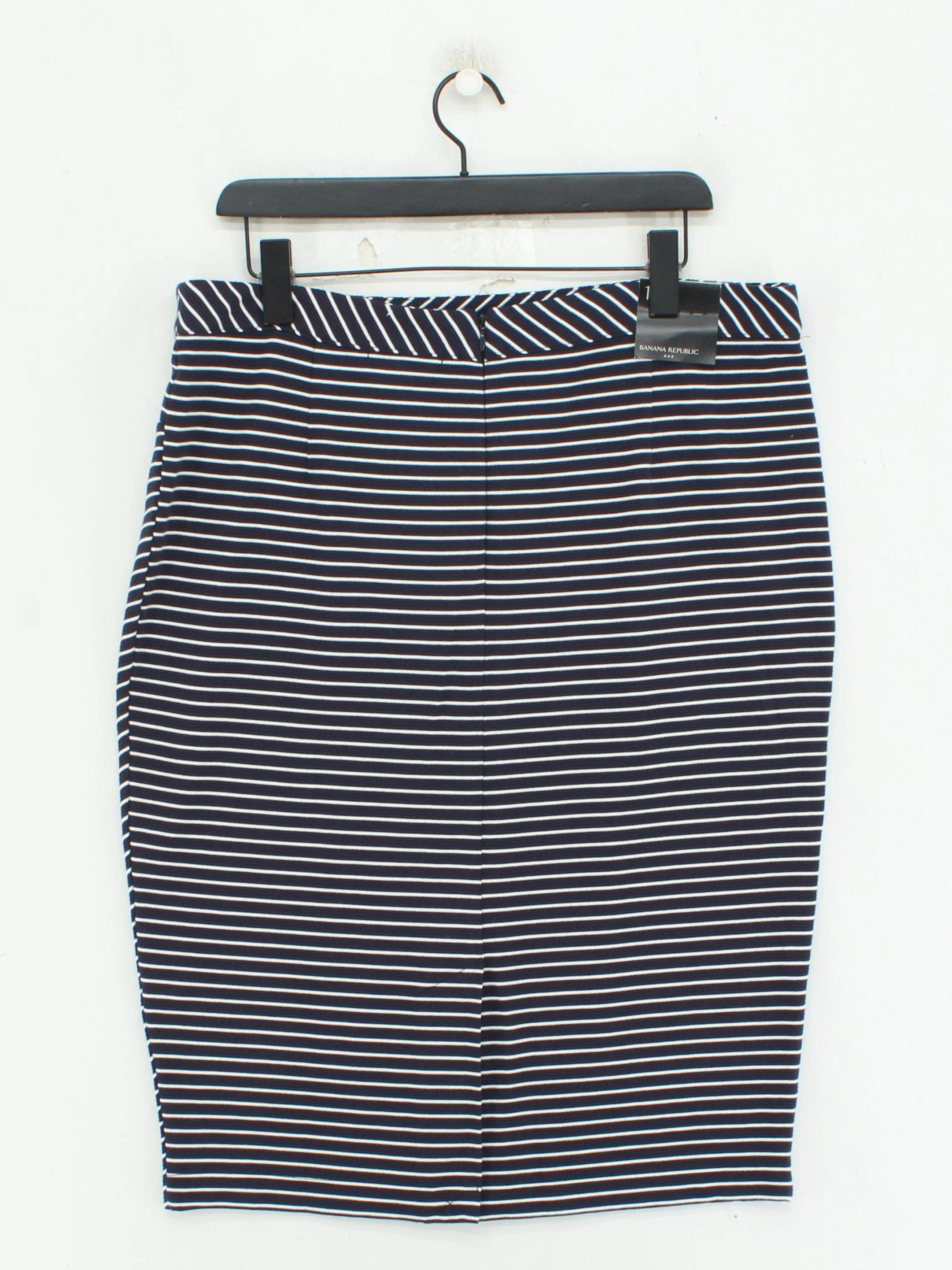Banana Republic Women's Midi Skirt UK 20 Blue Polyester - Image 2