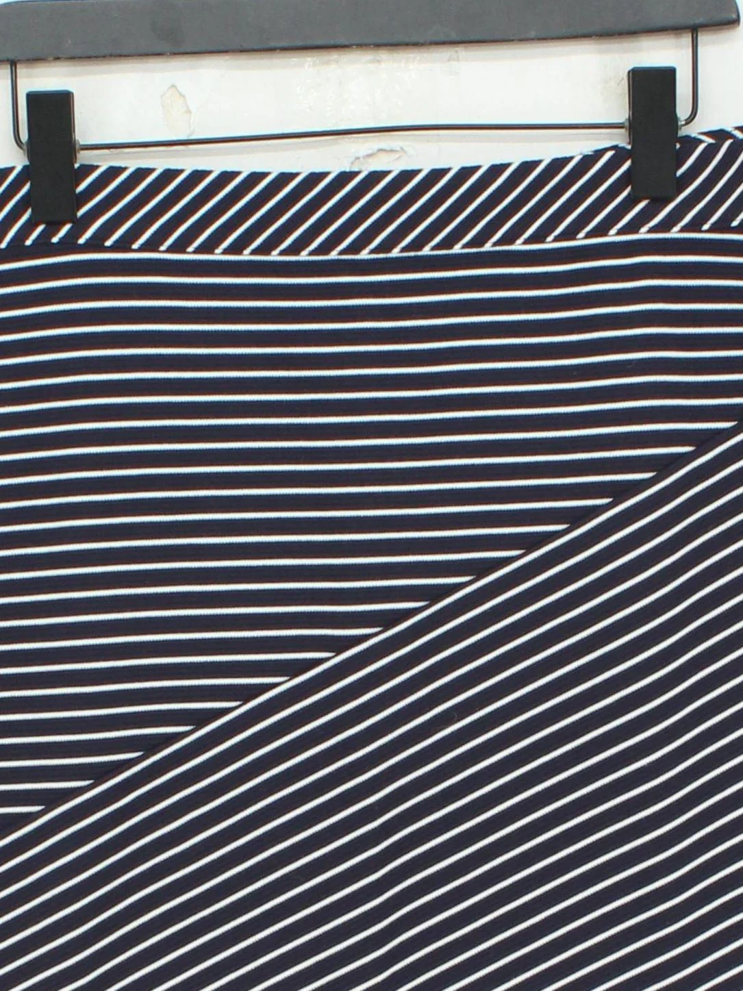 Banana Republic Women's Midi Skirt UK 20 Blue Polyester - Image 3