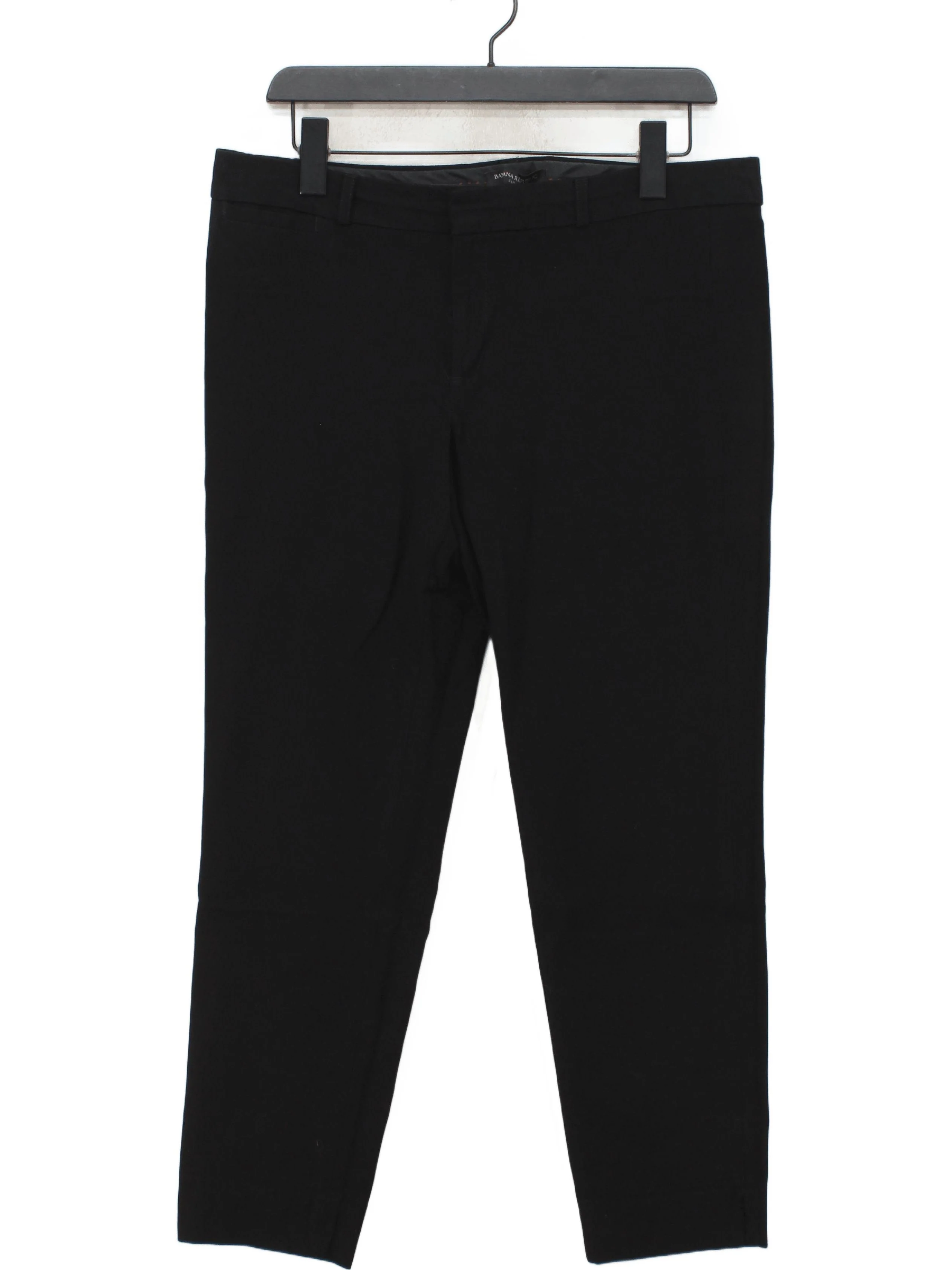 Banana Republic Women's Suit Trousers UK 12 Black Viscose