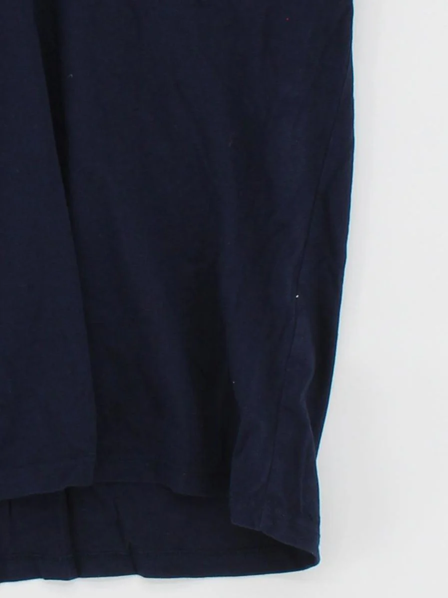 Banana Republic Women's T-Shirt M Blue Cotton with Rayon Basic - Image 4