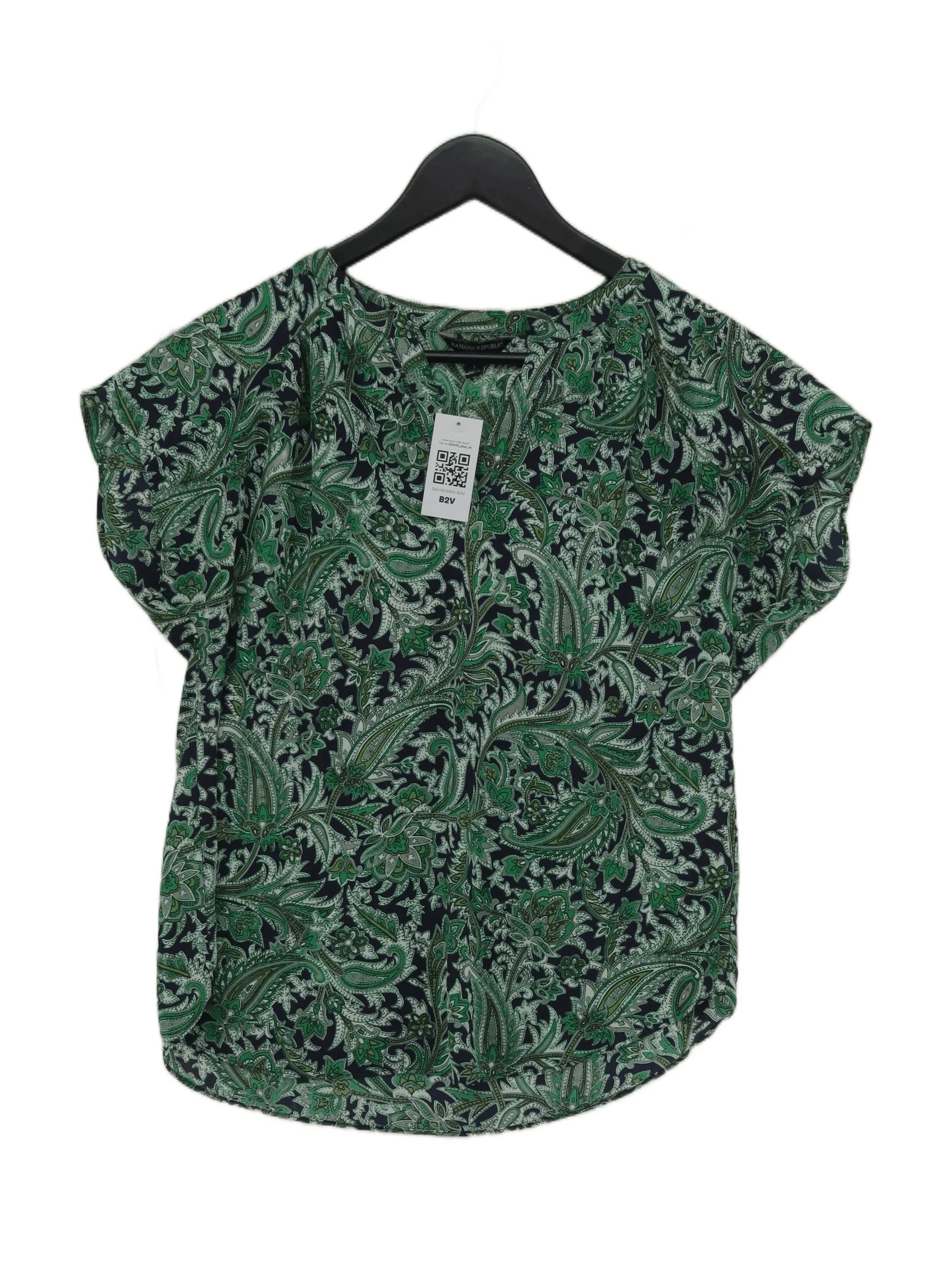 Banana Republic Women's Top S Multi 100% Polyester Basic