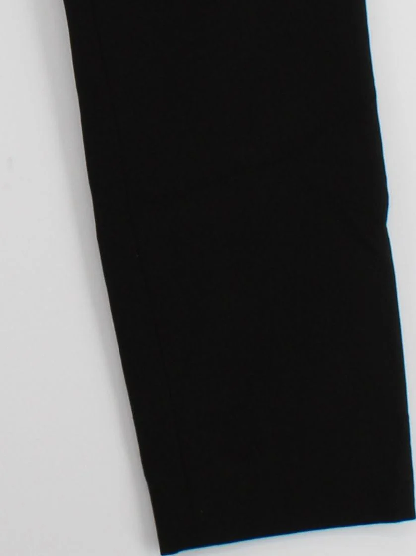 Banana Republic Women's Trousers UK 14 Black Cotton with Viscose, Elastane Chino - Image 4