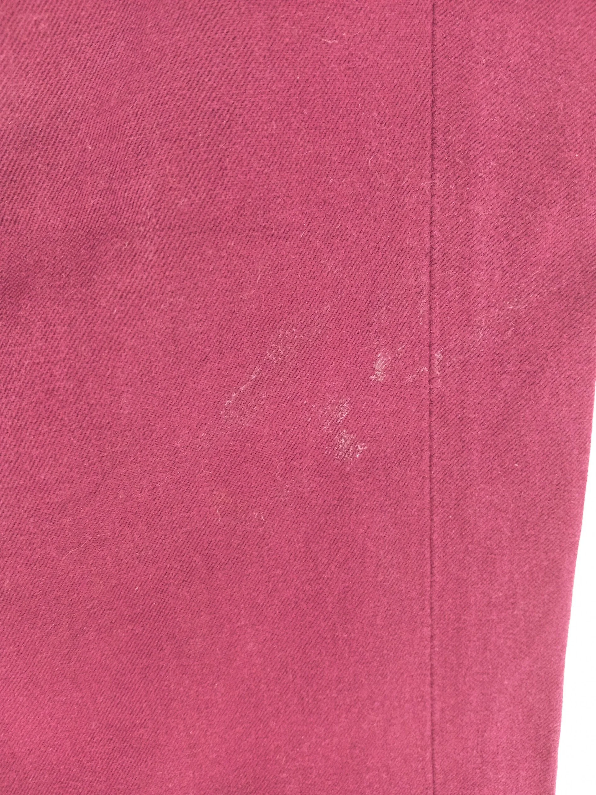 Banana Republic Women's Trousers UK 14 Red Viscose with Cotton, Elastane Cropped - Image 5