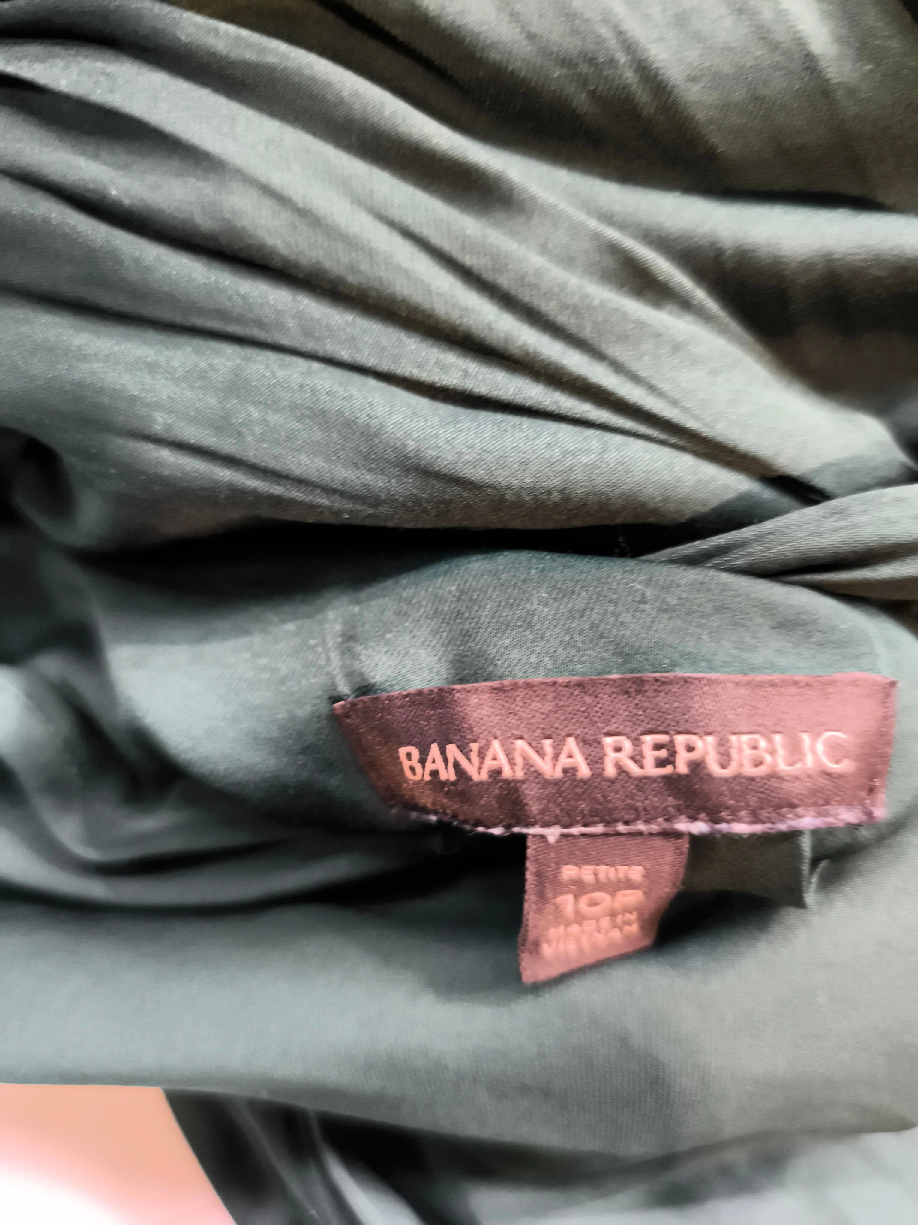 Banana Republic Wrap Midi Dress in Green - Image 6