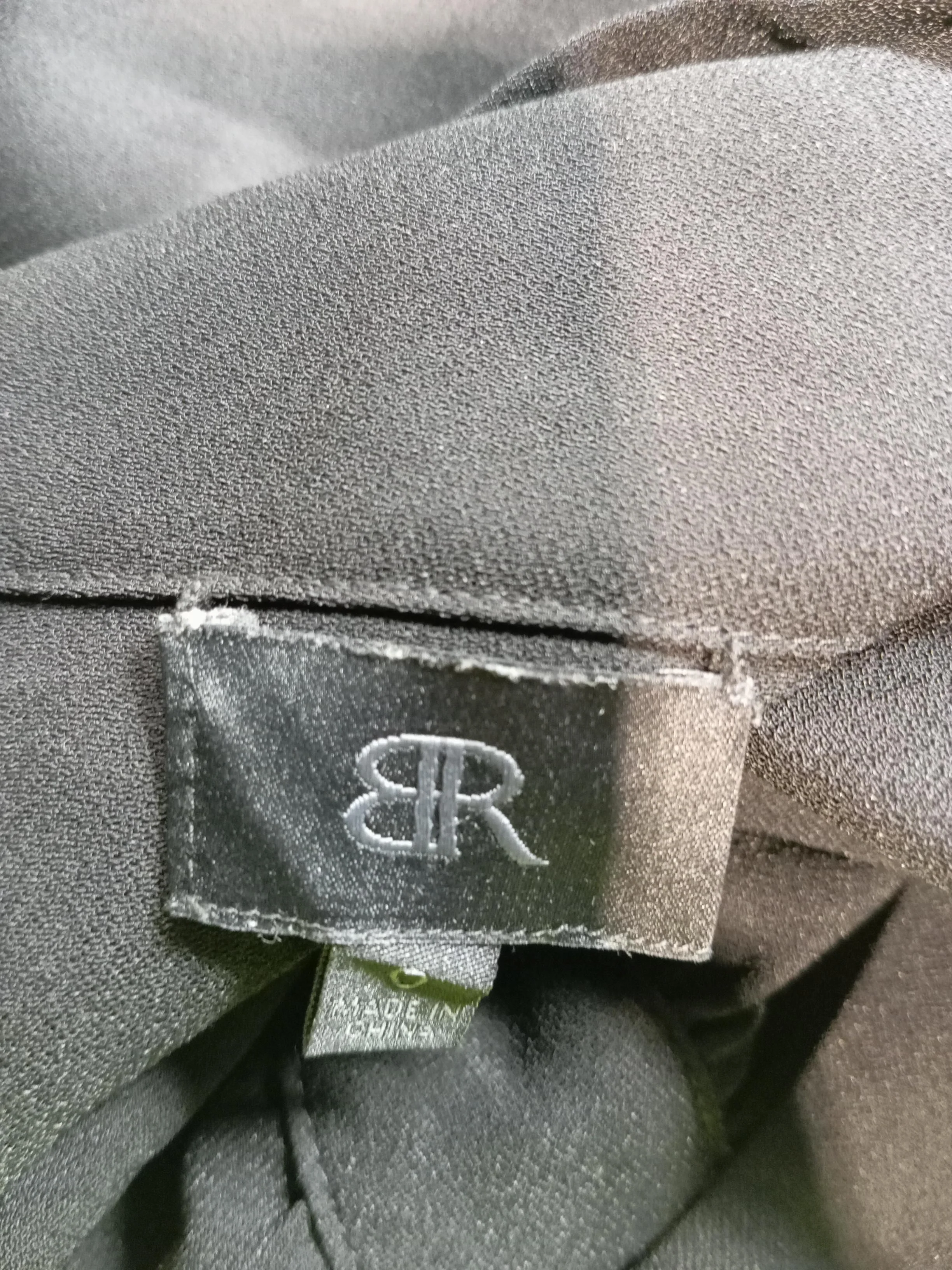 Banana Republic Wrap Mini Dress UK4 in Black - Image 5