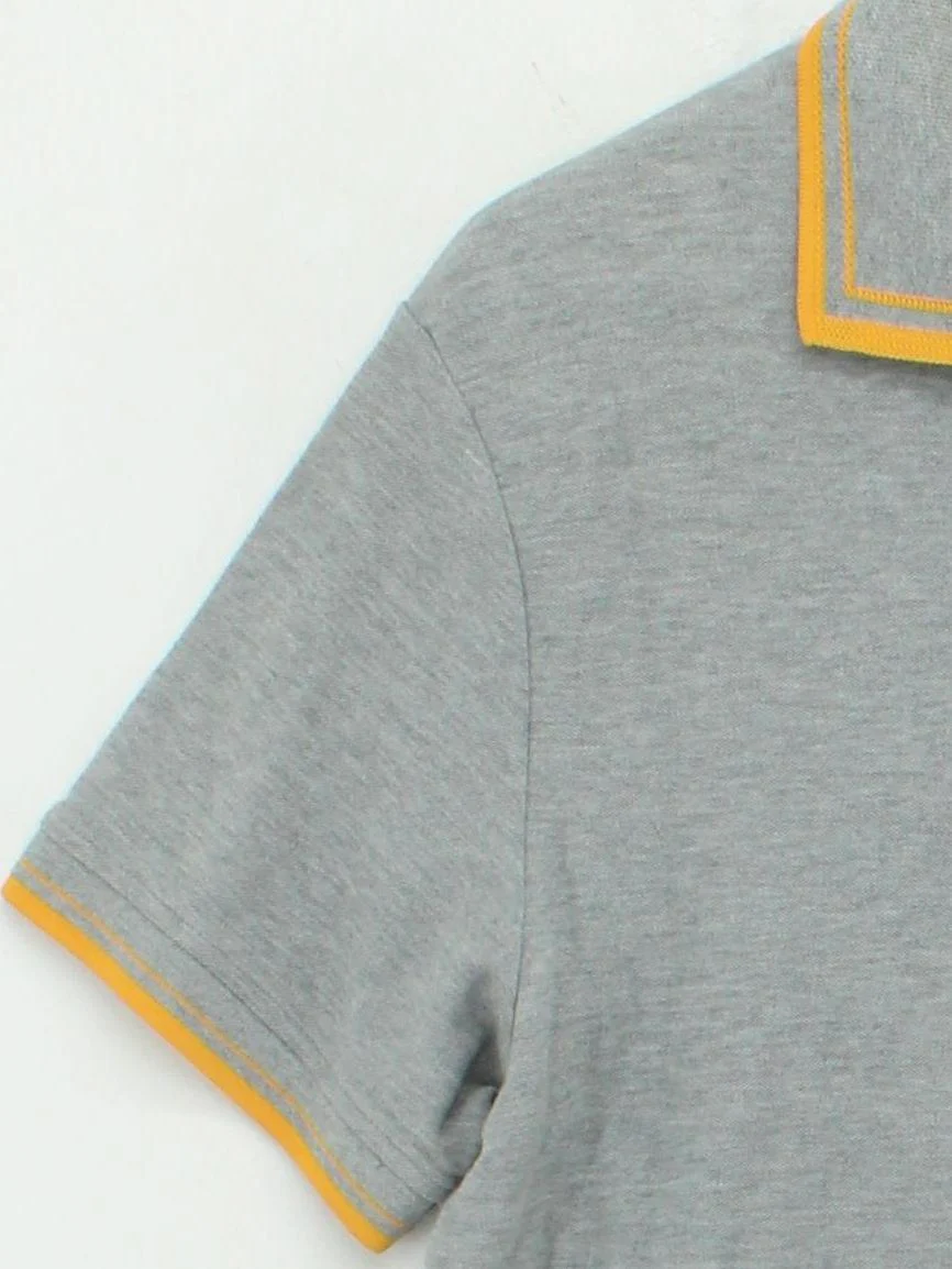 Barbour Men's Polo XL Grey 100% Cotton Basic - Image 4