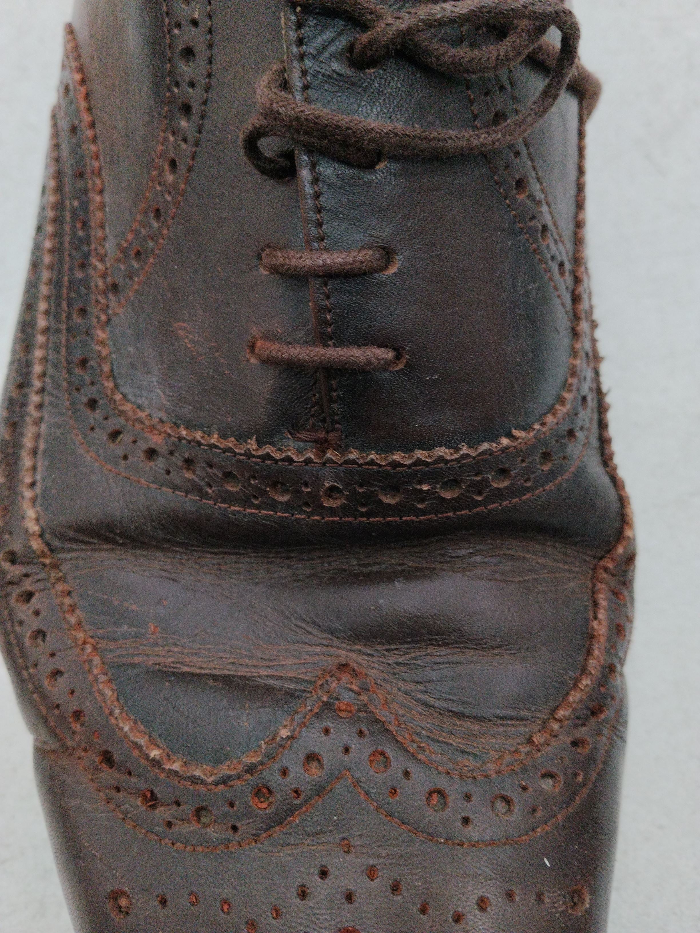 Barker Men's Formal Shoes UK 10.5 Brown 100% Leather Brogue - Image 9