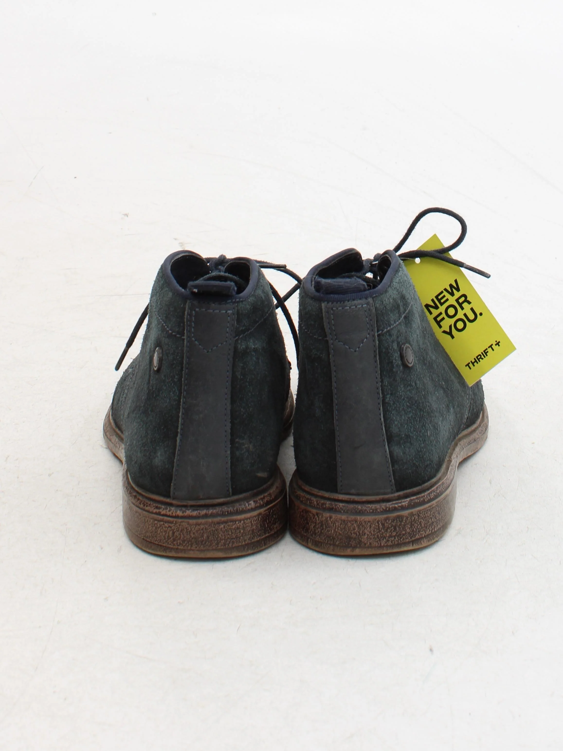 Base London Men's Boots UK 6 Blue 100% Suede Desert - Image 3