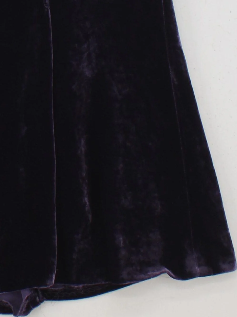Basler Women's Midi Skirt UK 14 Purple Viscose with Silk Midi A-Line - Image 4