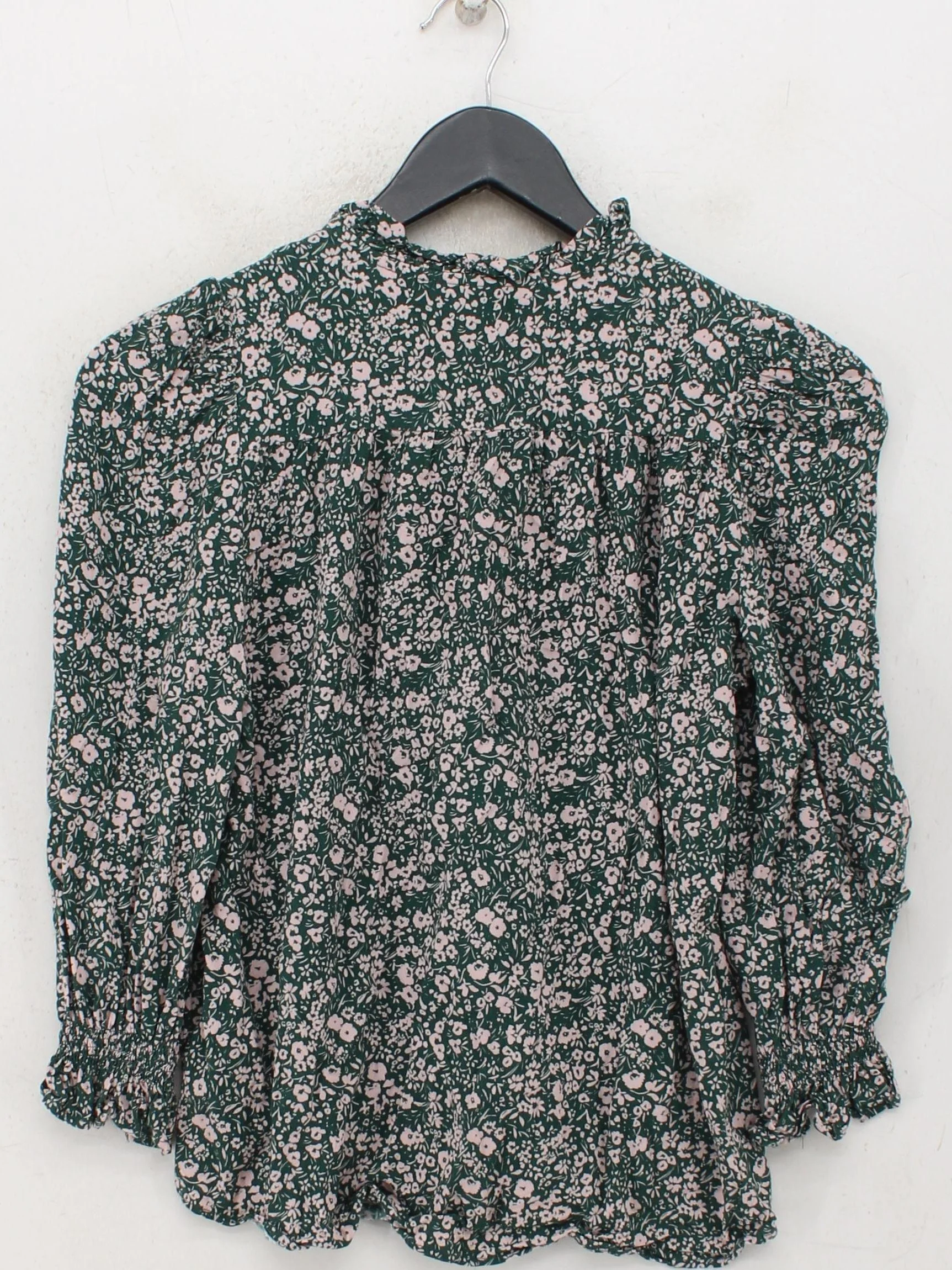 Baukjen Women's Blouse UK 6 Green 100% Viscose Basic - Image 2