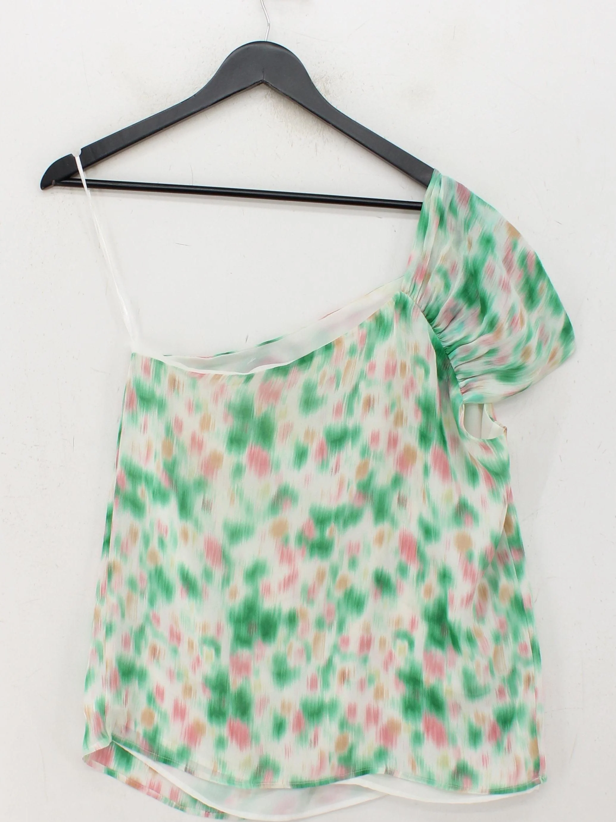 Belair Women's Top M Multi Floral 100% Silk Sleeveless Round Neck Basic - Image 2