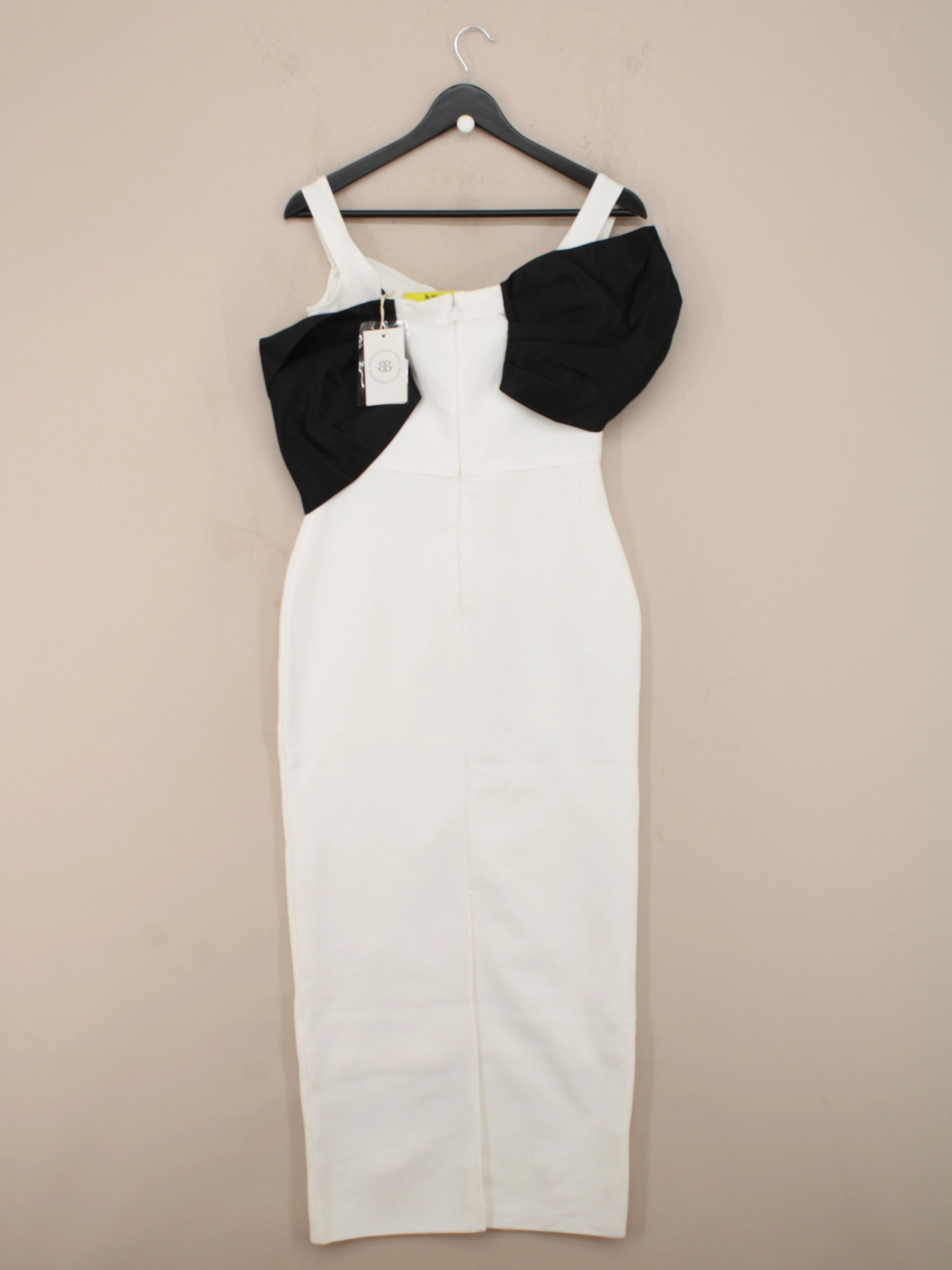 Bella Barnett Bodycon Midi Dress L in White - Image 2