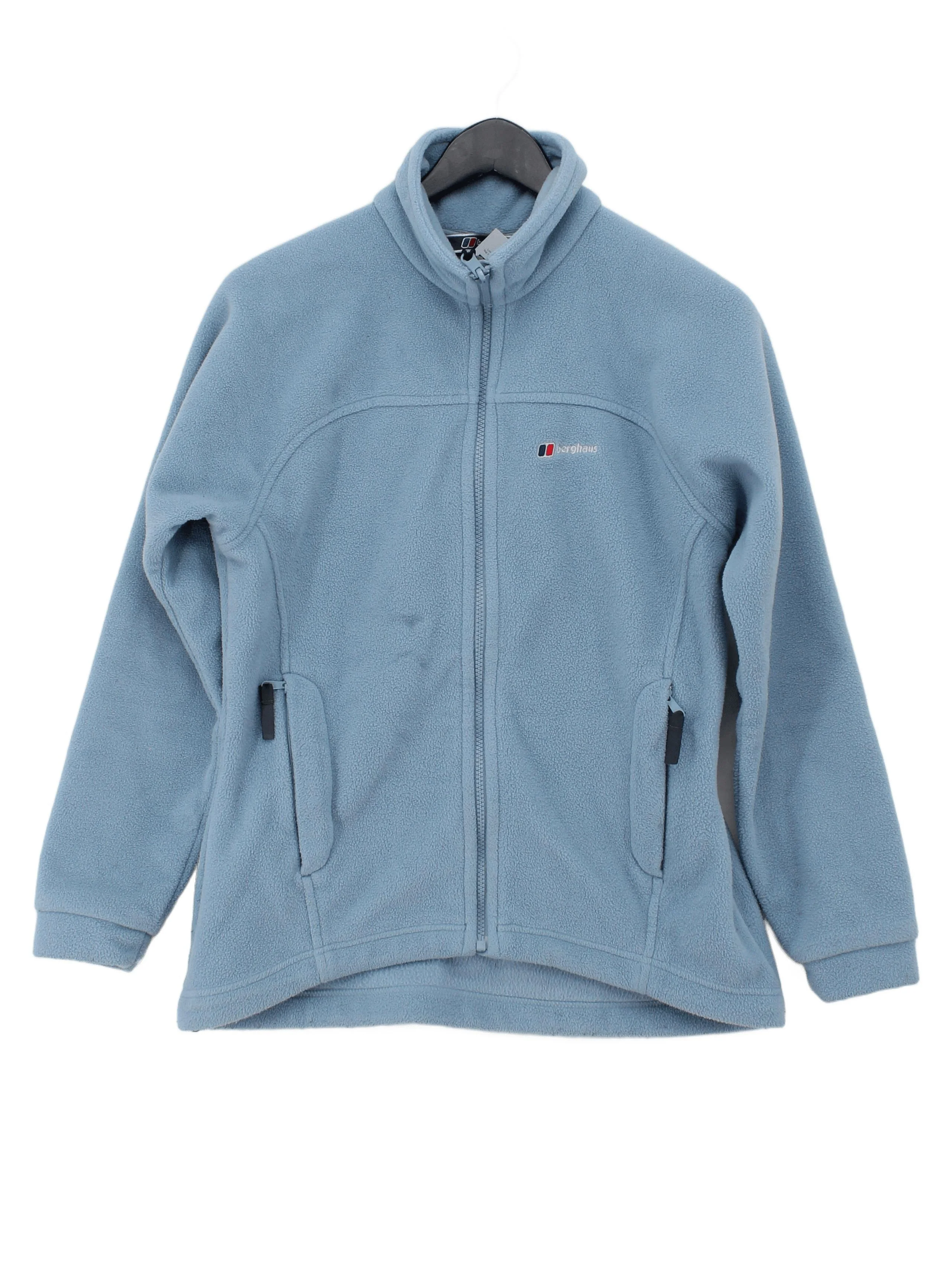 Berghaus Women's Jumper UK 10 Blue 100% Polyester Collared Pullover