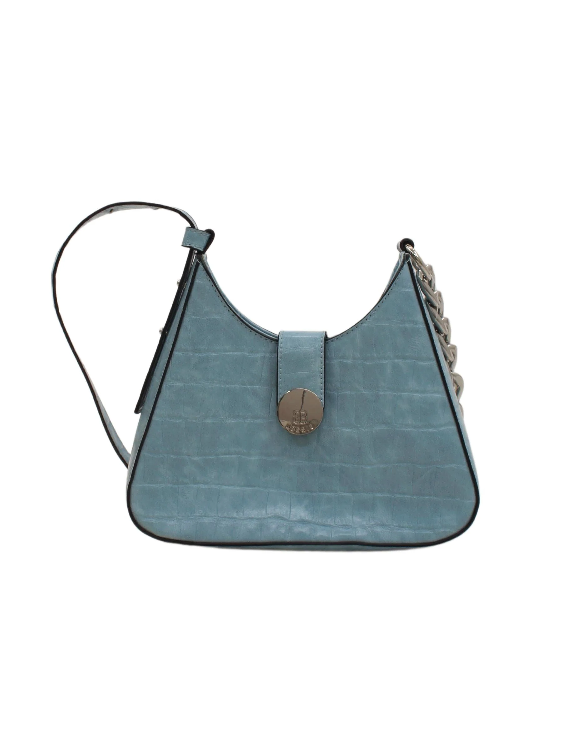 Bessie Women's Bag Blue 100% Faux Leather Shoulder Bag