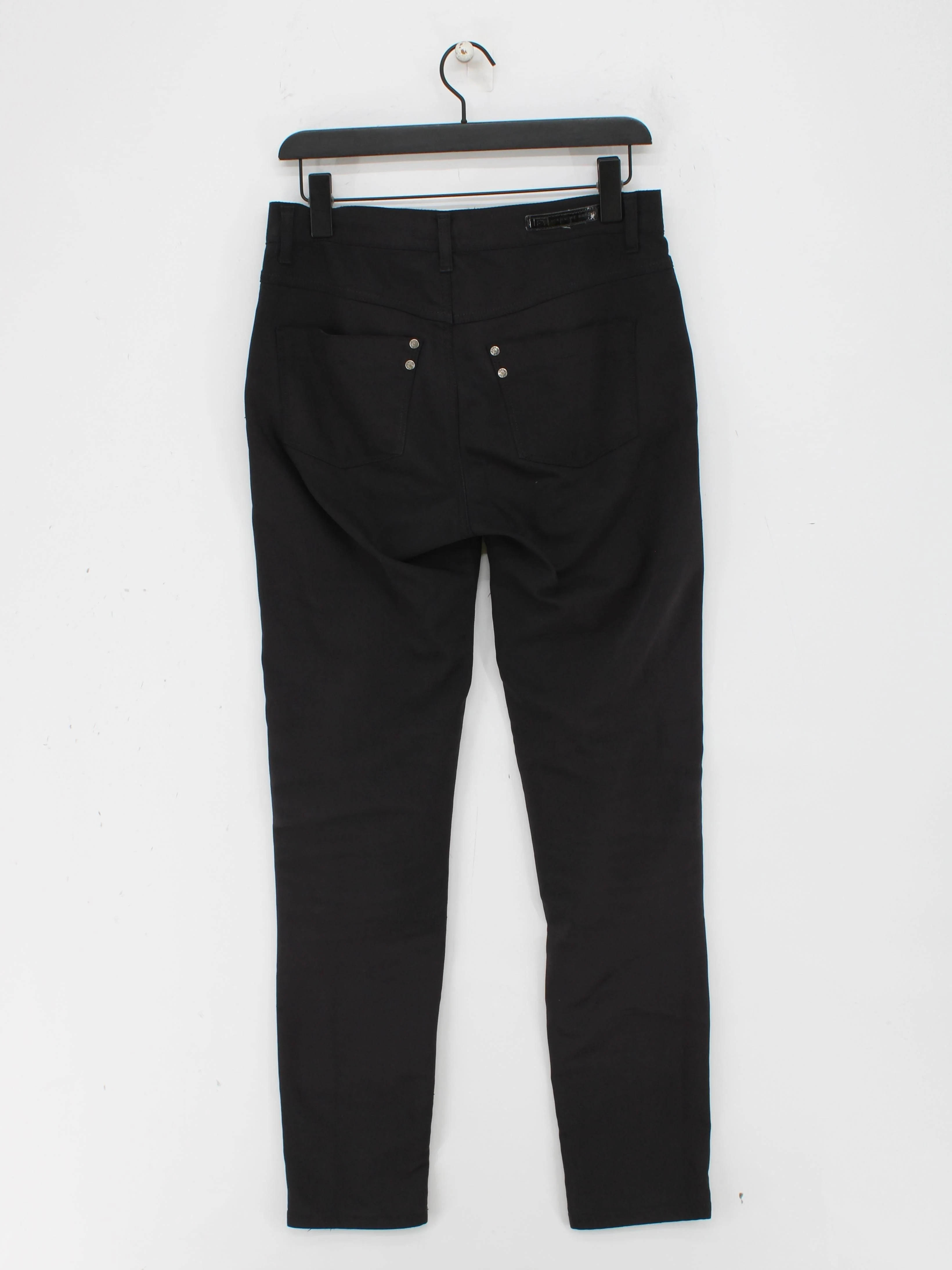 Bessie Women's Jeans W 30 in Black 100% Cotton Skinny - Image 2